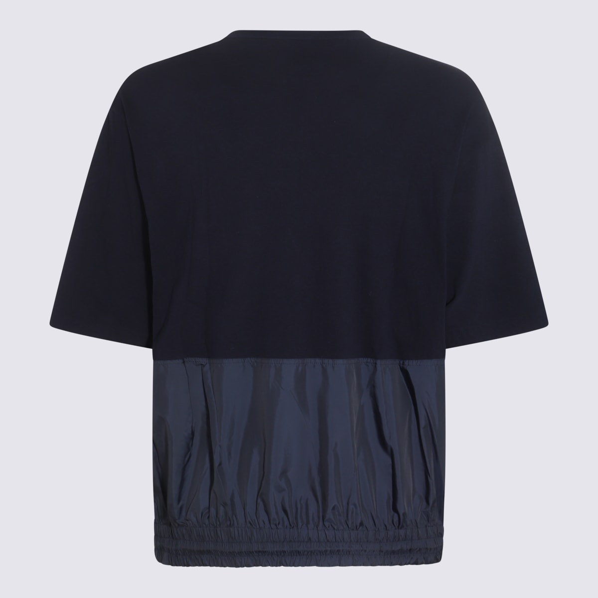 Shop Undercover Navy Blue Cotton T-shirt