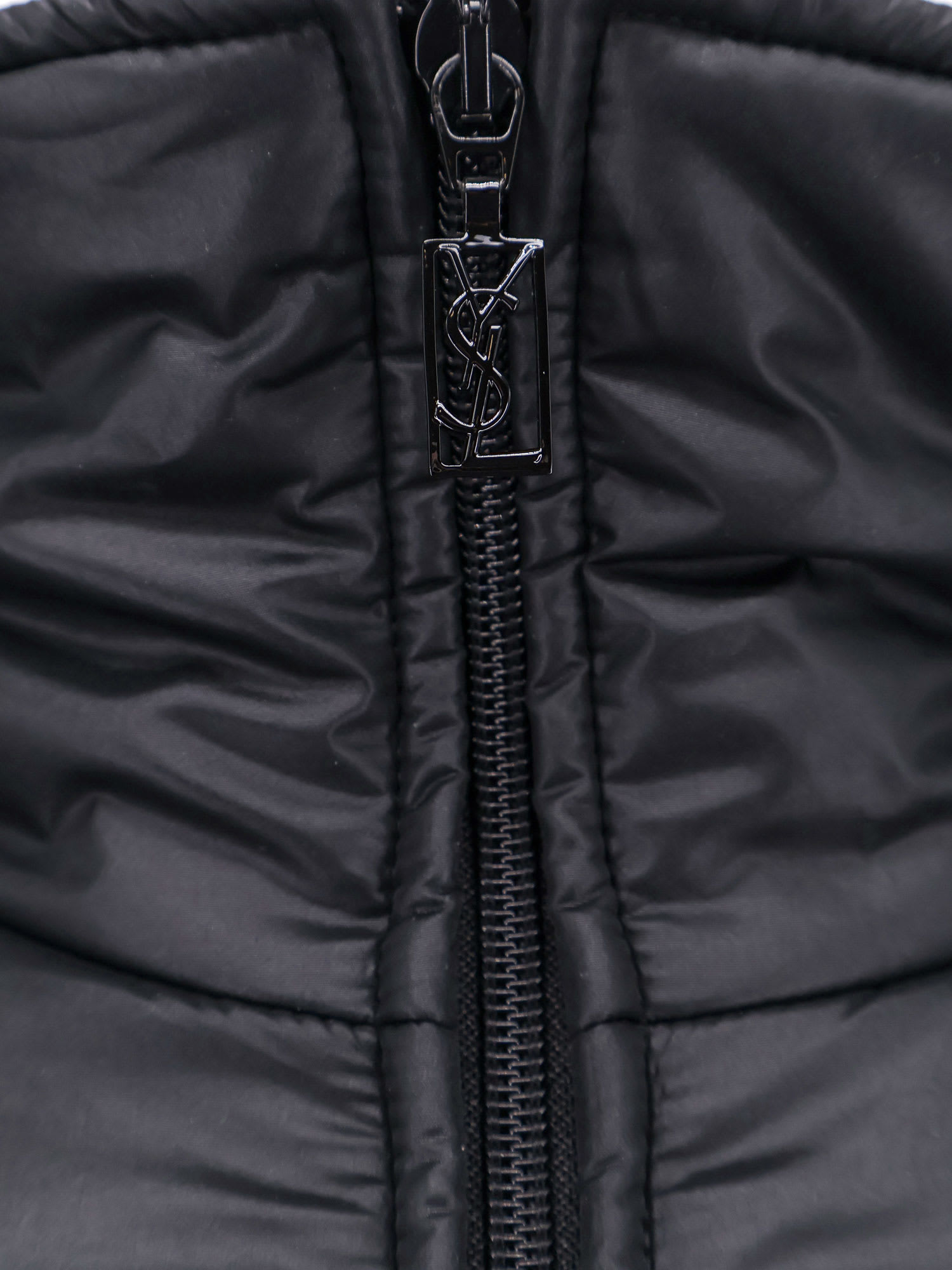 Saint Laurent Cassandre Jacket In Blue