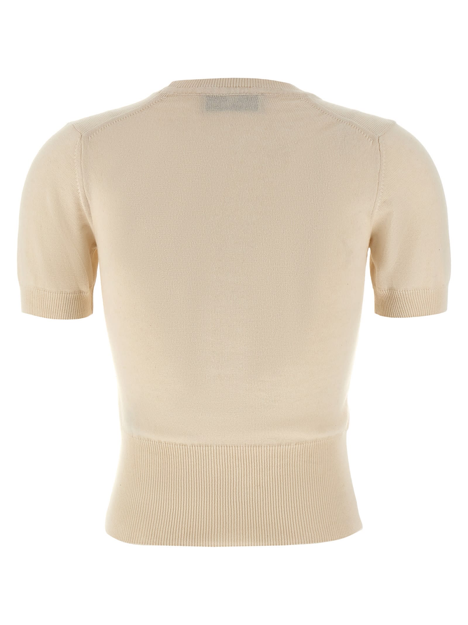 Shop Vivienne Westwood Bea Sweater In Cream