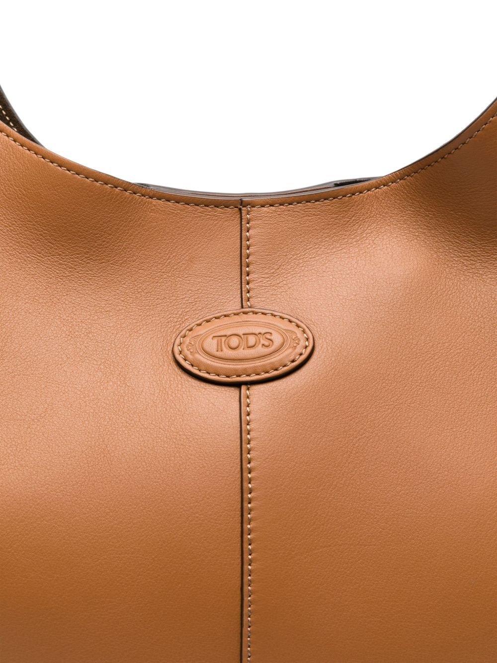 Tod's Medium Leather Hobo Bag With Adjustable Shoulder Strap