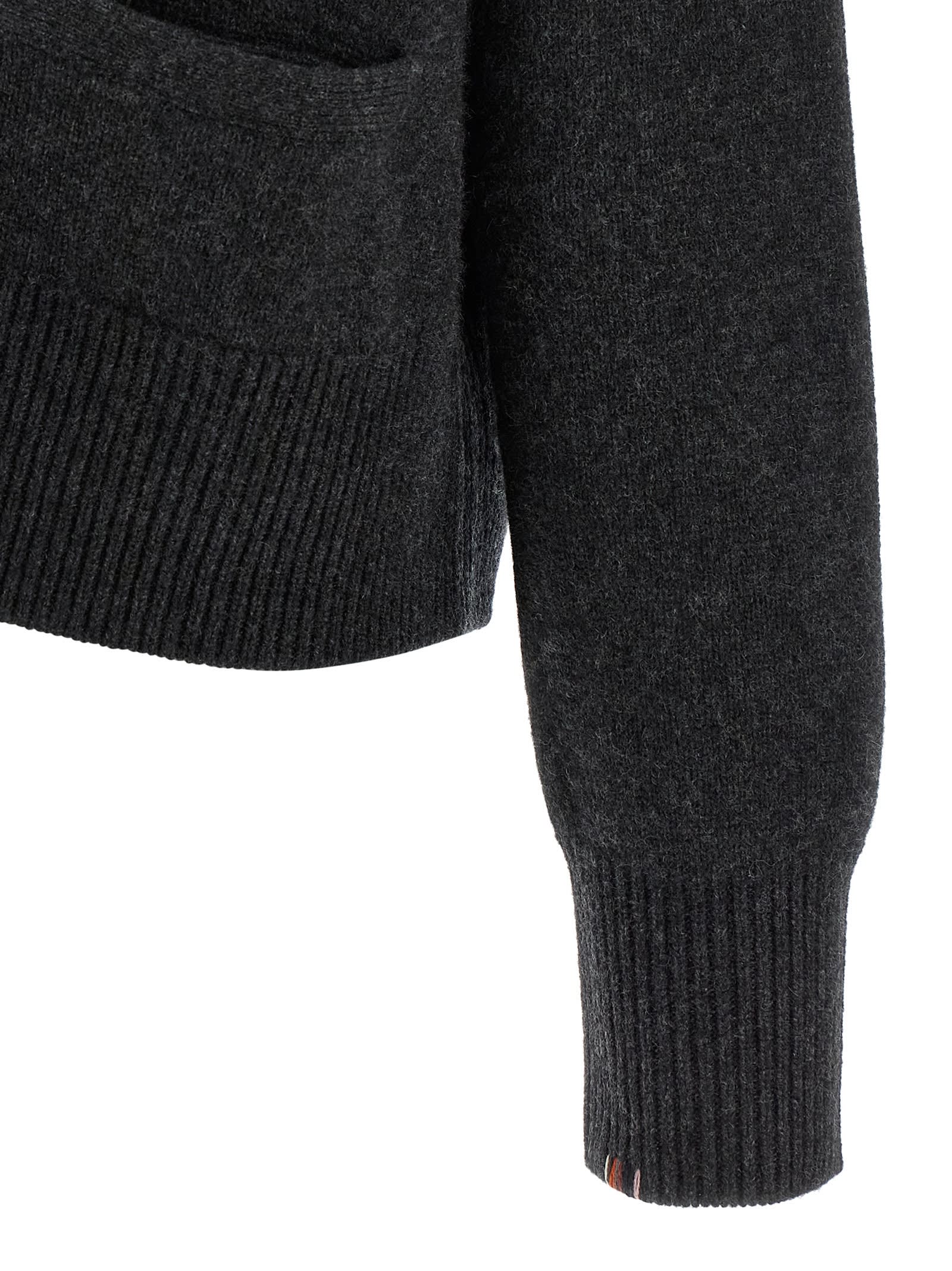 Extreme Cashmere 'n°437 Papilli Short' Cardigan In Gray