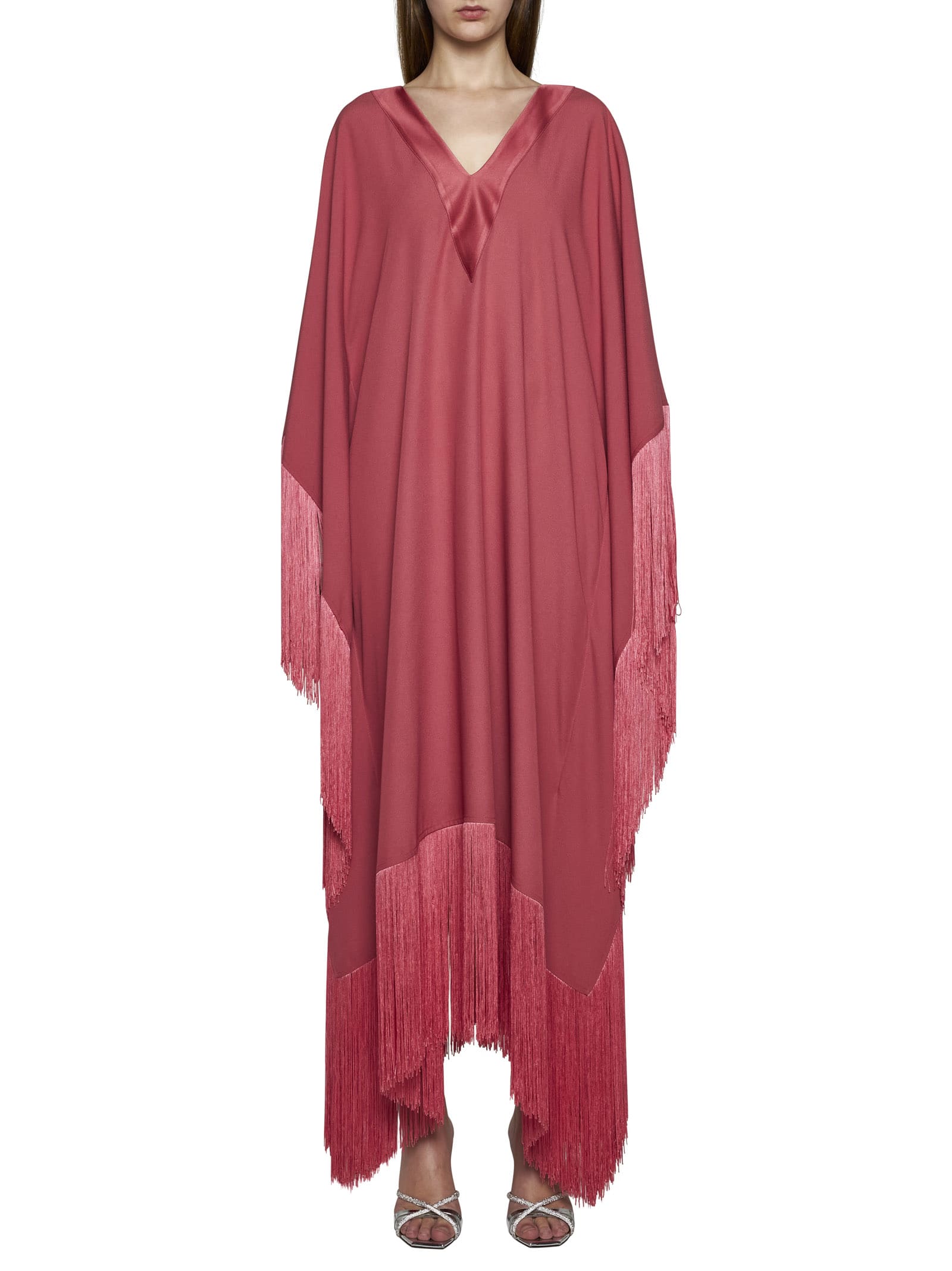 Shop Taller Marmo Dress In Peony