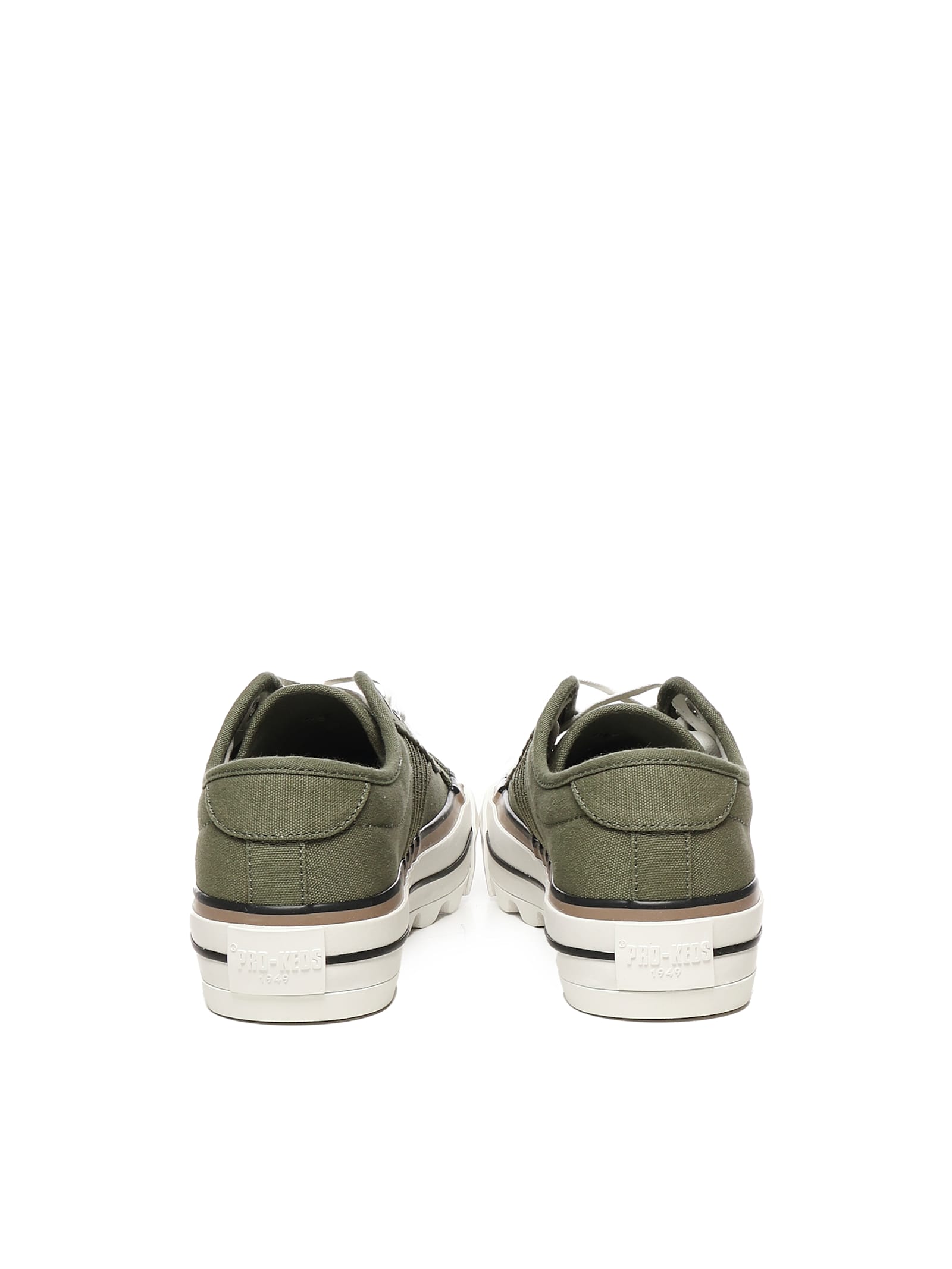 Pro-keds Royal Intrepid Sneakers In Green Canvas