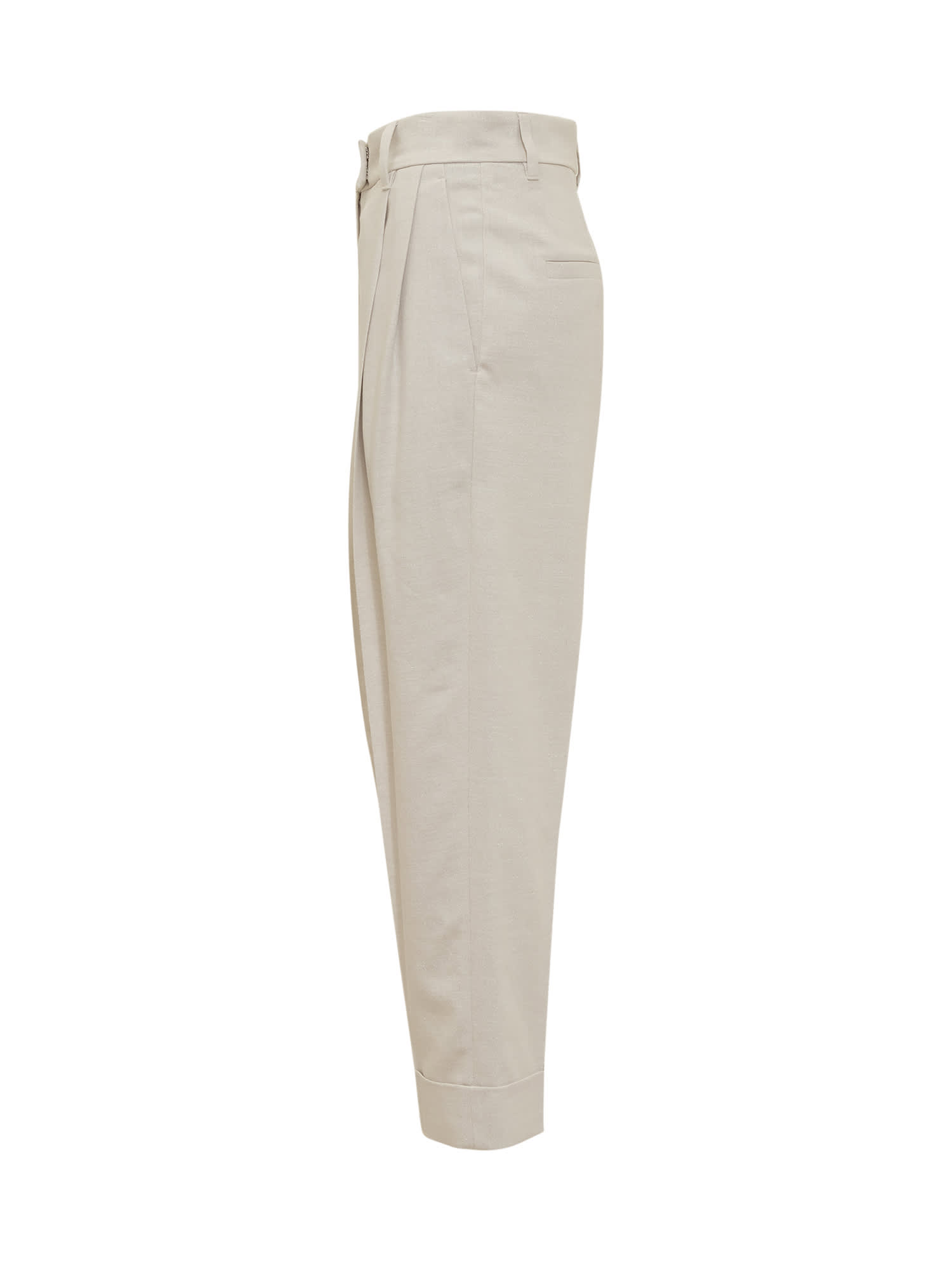 BRUNELLO CUCINELLI LOOSE FIT TROUSERS