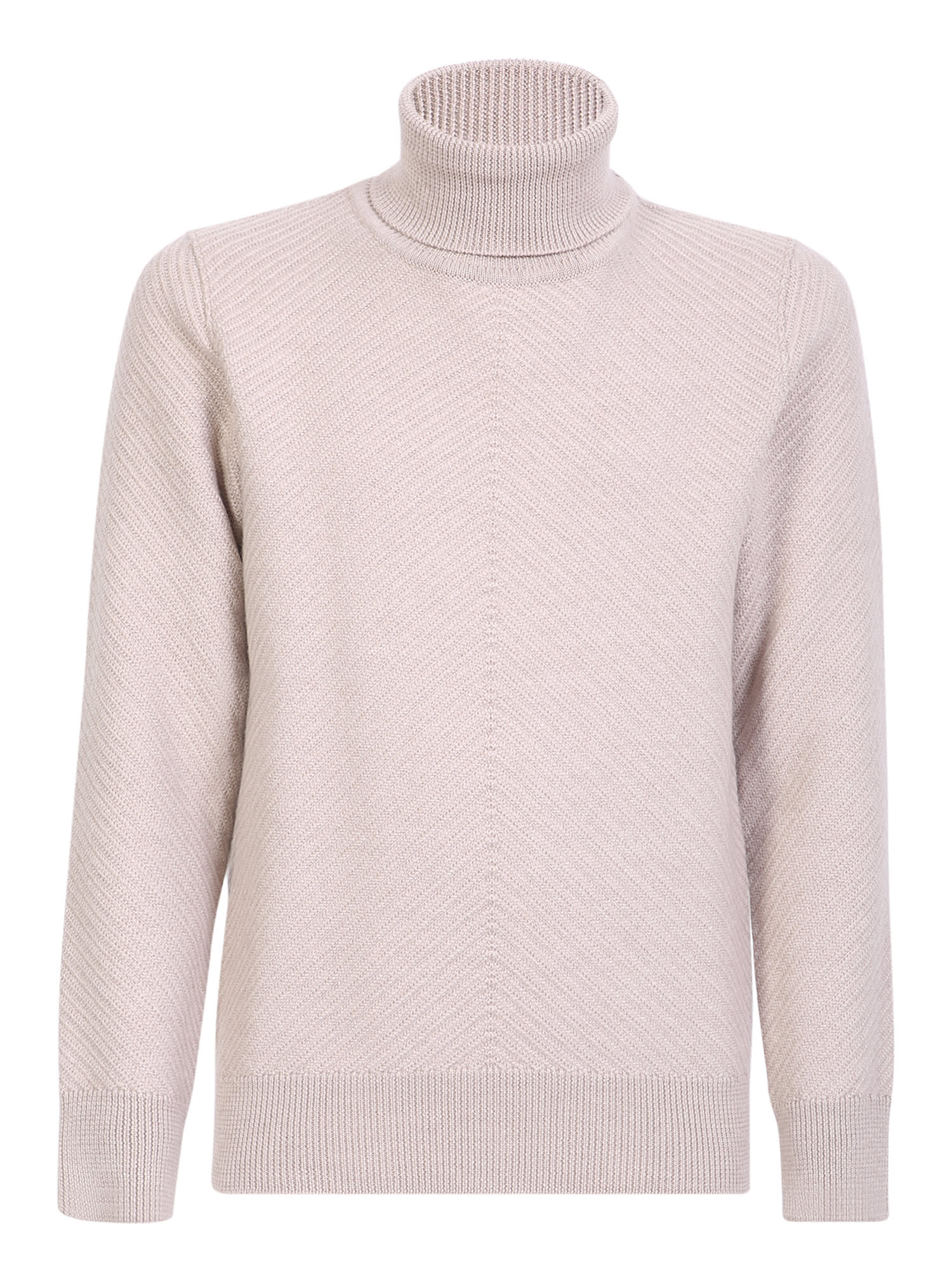 Shop Lardini Wool Jumper In White