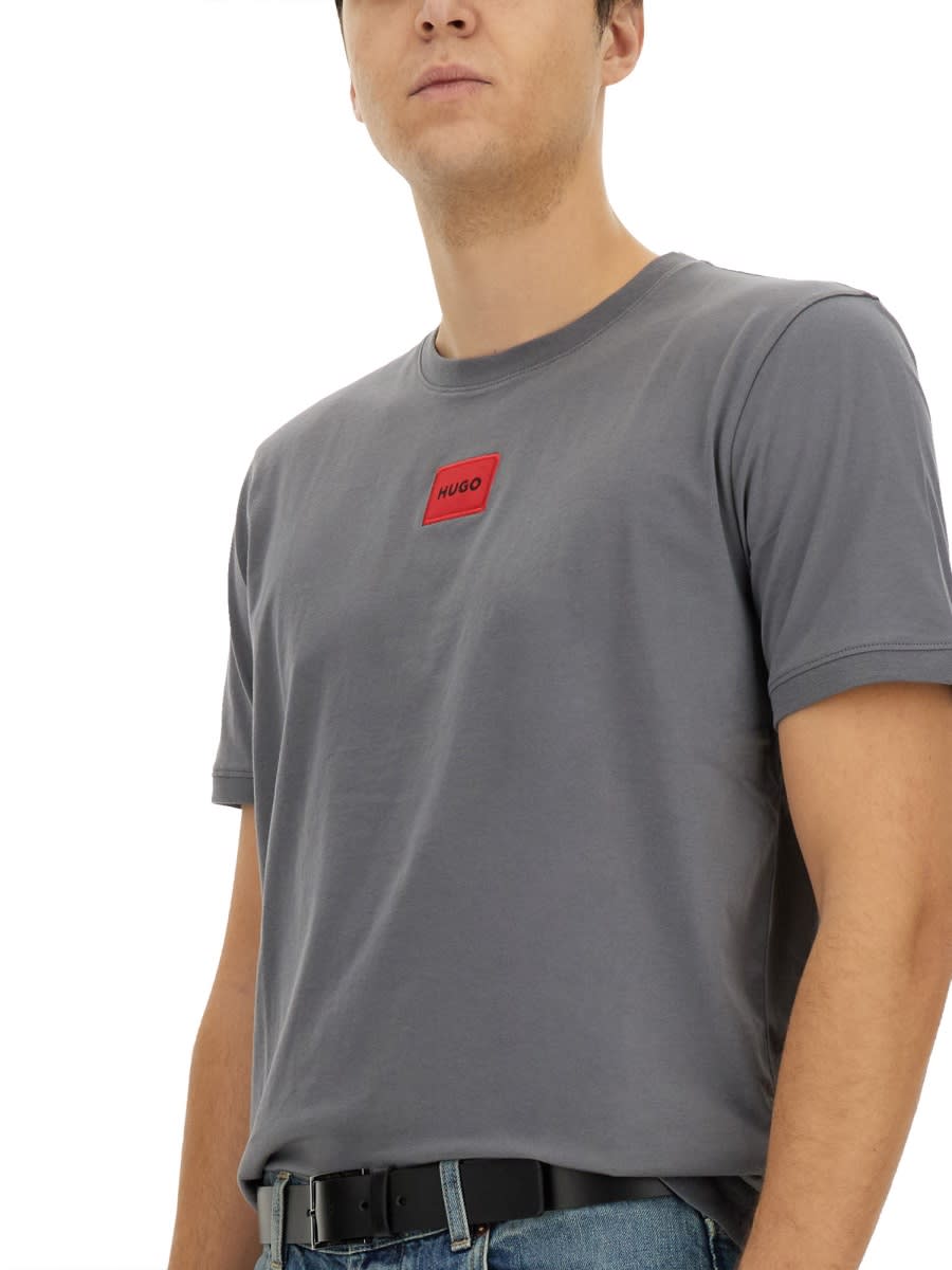 HUGO BOSS T-SHIR WITH LOGO