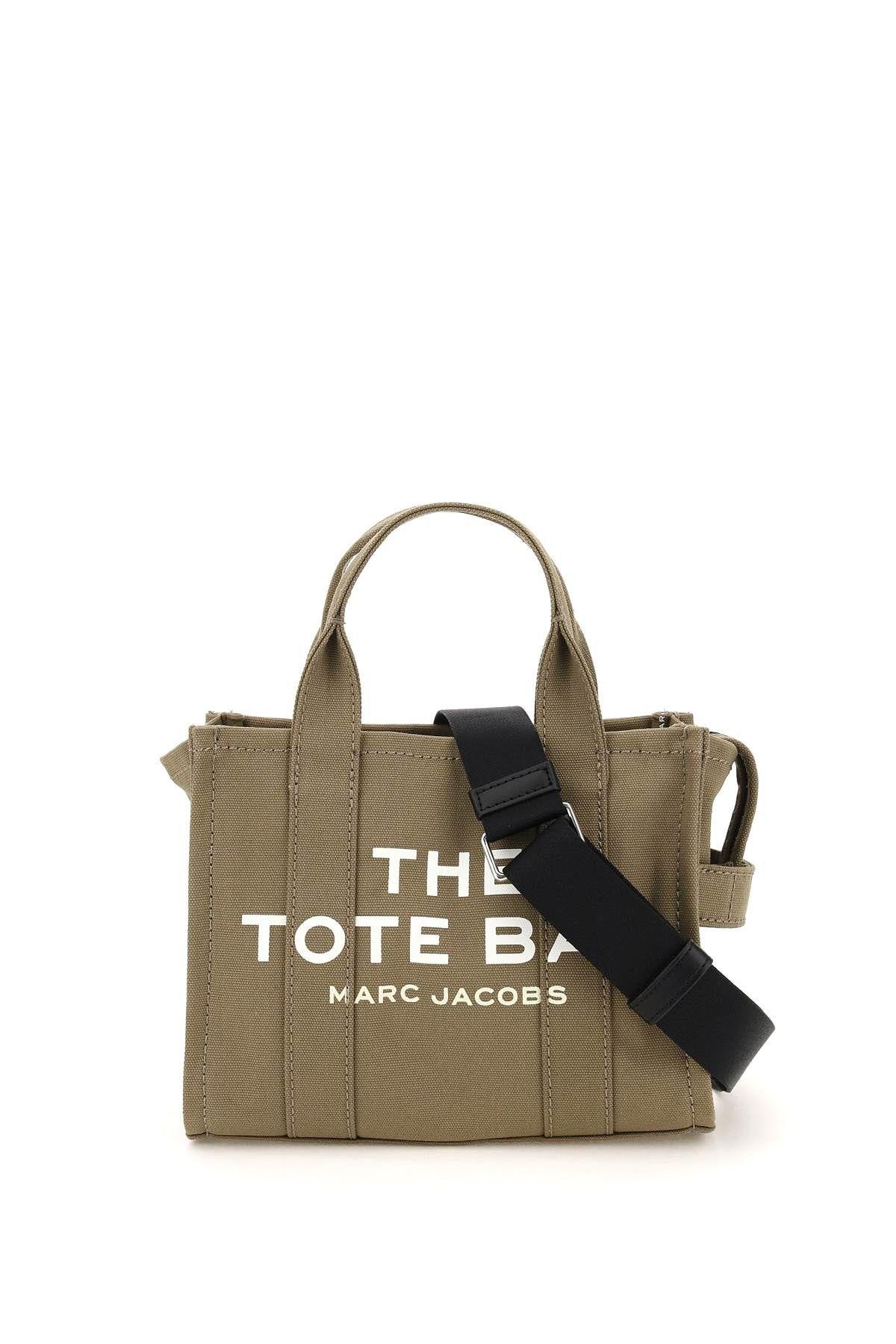 Shop Marc Jacobs The Mini Traveler Tote Bag In Slate Green