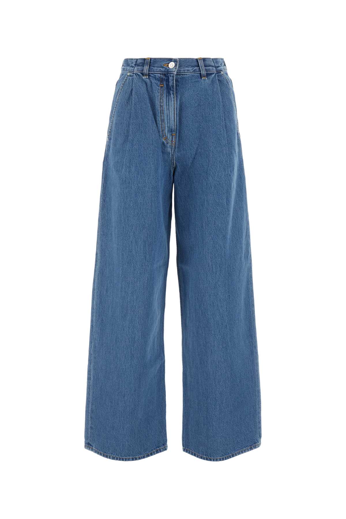Givenchy Denim Wide-leg Jeans In Blue