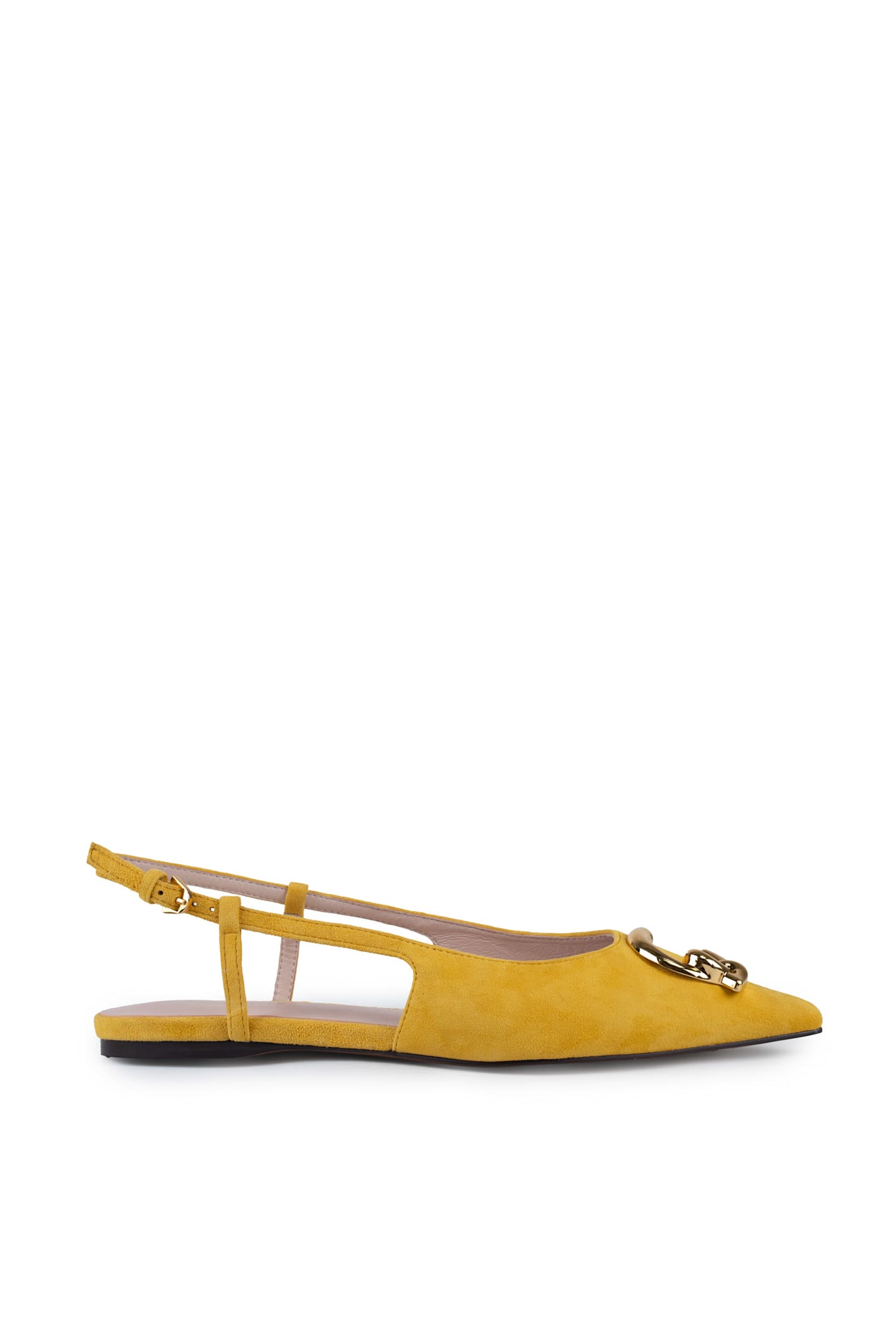 C-me Slingback Sandals In Suede