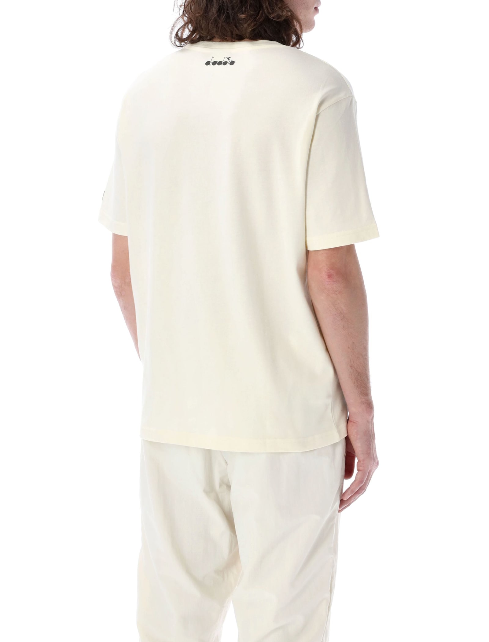Shop Diadora Legacy T-shirt In Whisper White