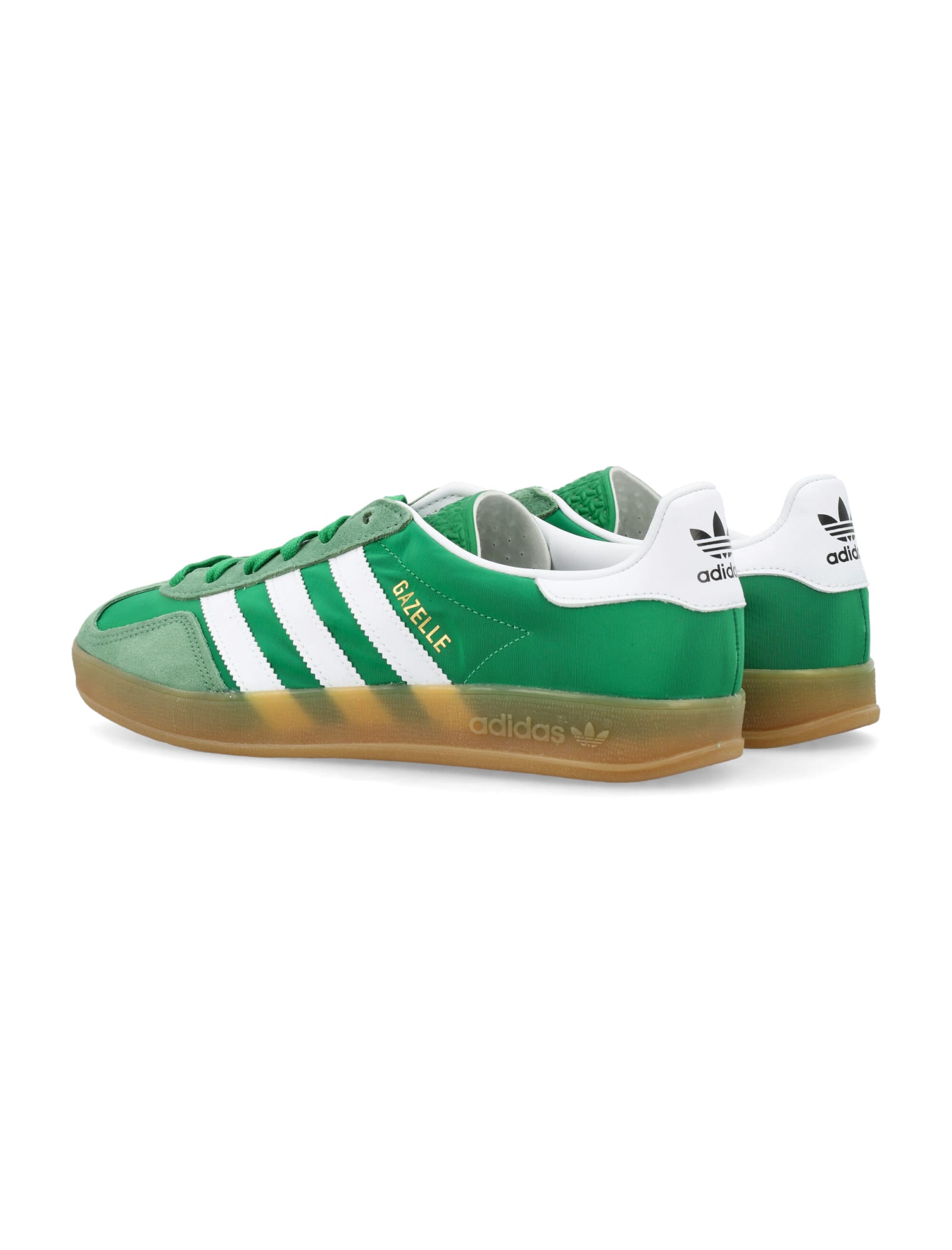 Adidas Originals Gazelle Indoor Sneakers In Green