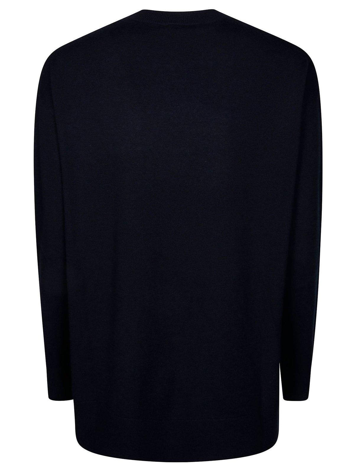 'S MAX MARA CREWNECK LONG-SLEEVED JUMPER