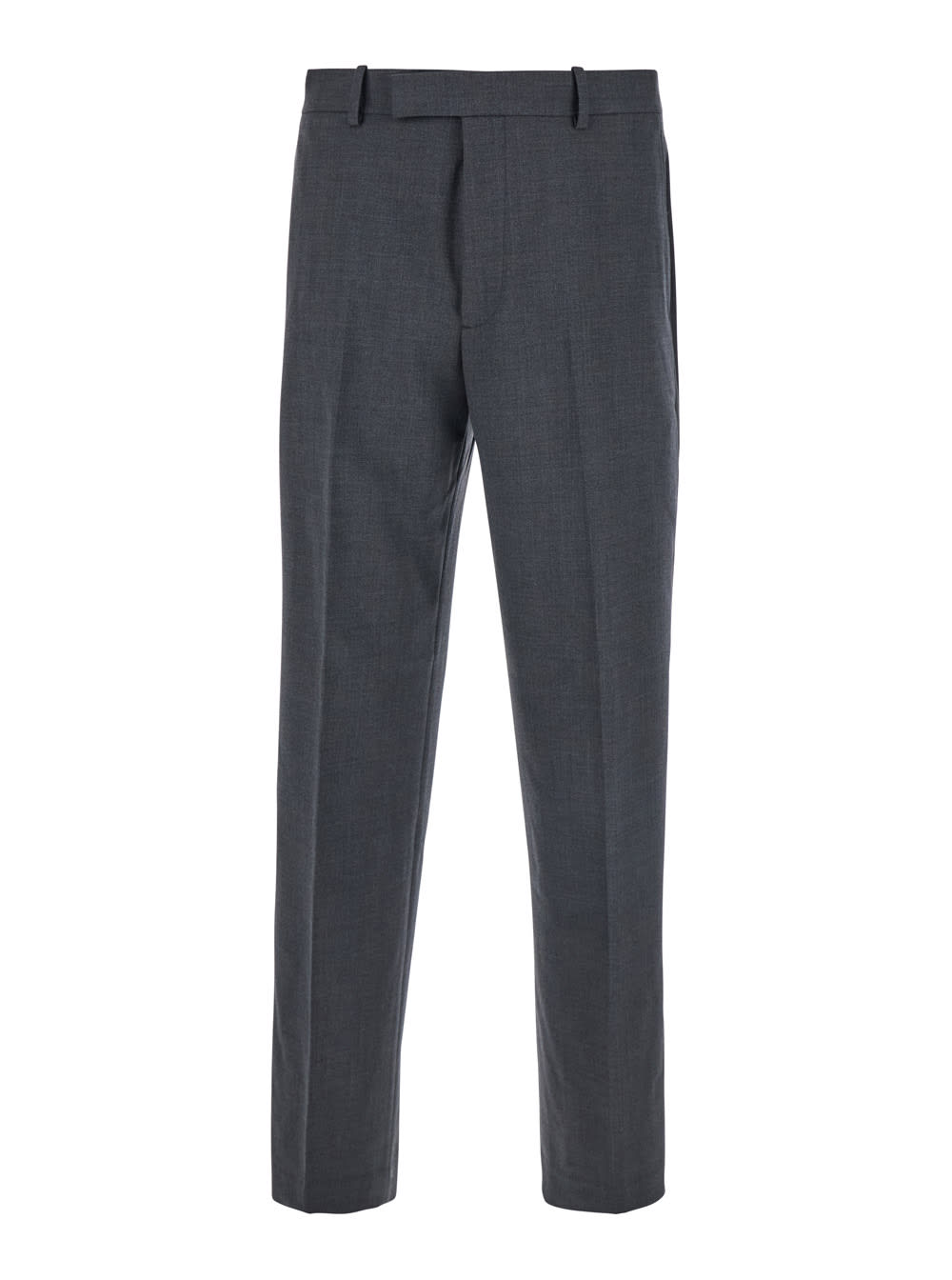 Shop Theory Straight Pant.bond W In Grey