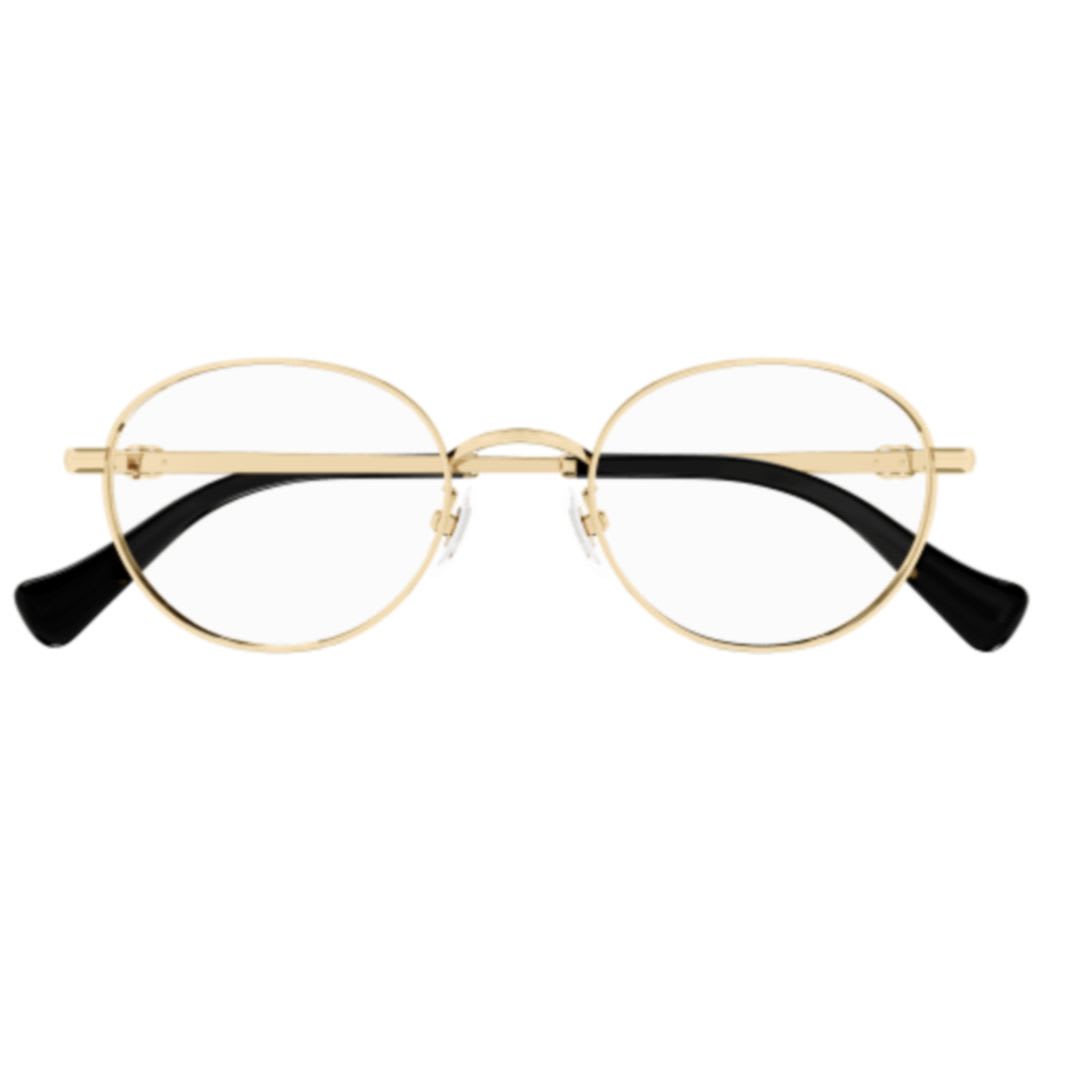 メガネ GUCCI Gucci - GG1608OK - 003 gold gold transparent Gucci Gg1608ok003 Gold Gold Transparent | ModeSens