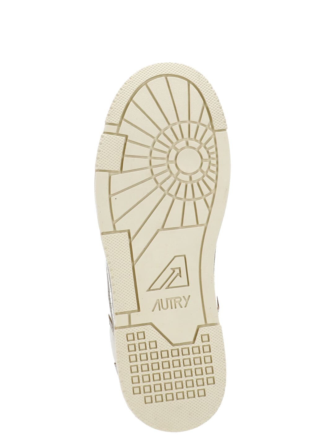 Autry Clc Low Sneakers In White Suede And Leather In White