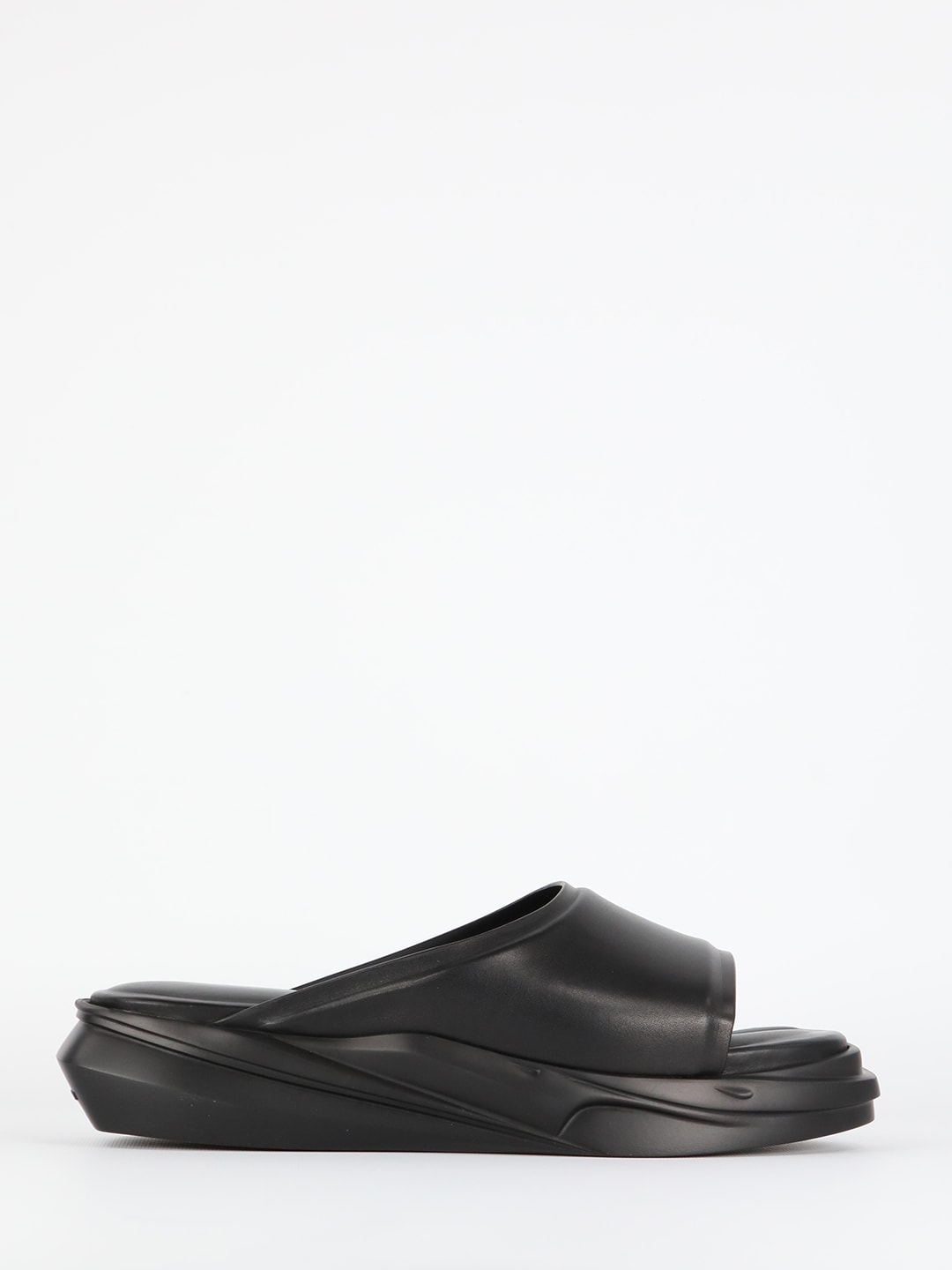 1017 ALYX 9SM Black Leather Sandals