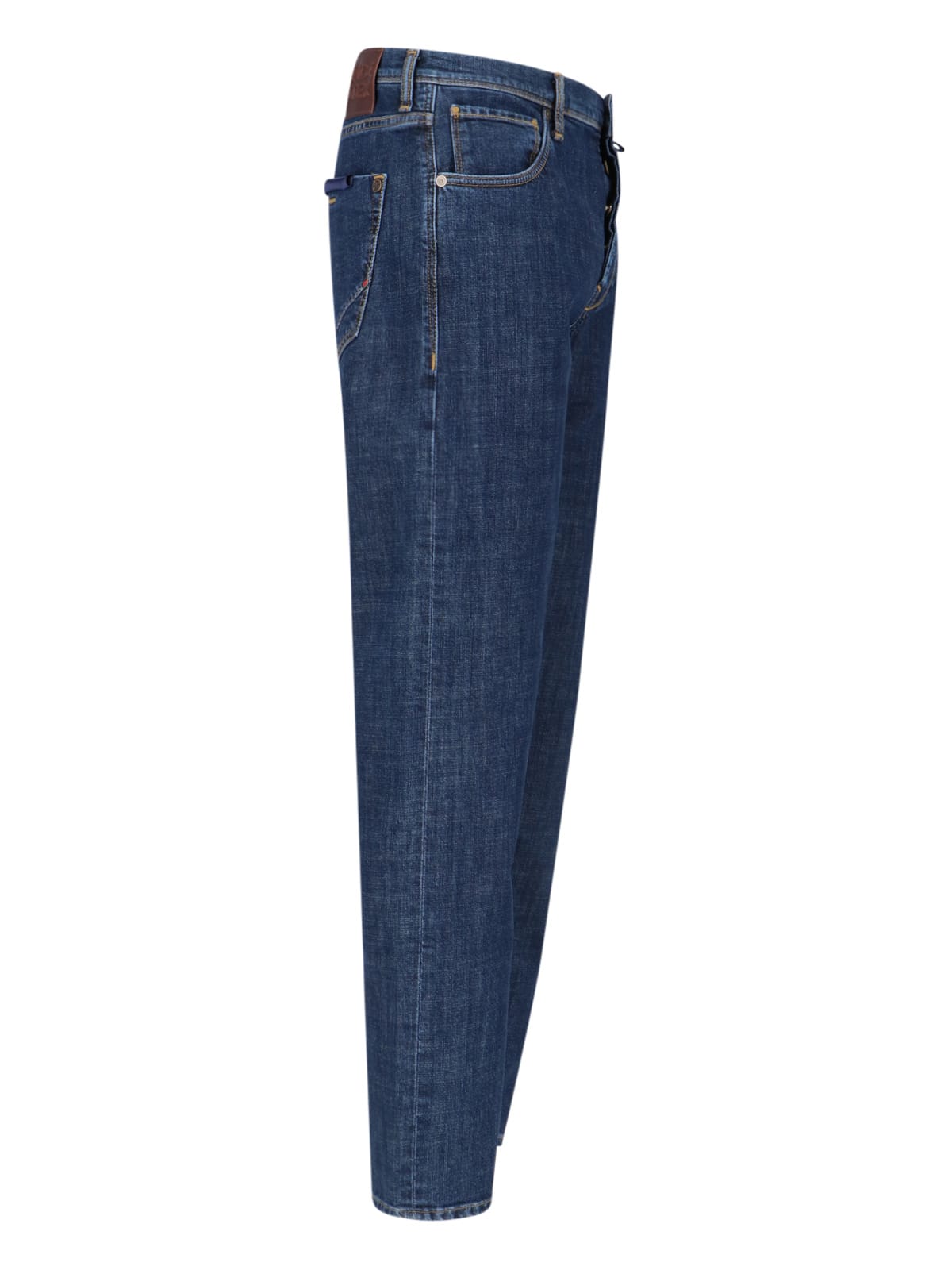 Shop Incotex Slim Jeans In Blue