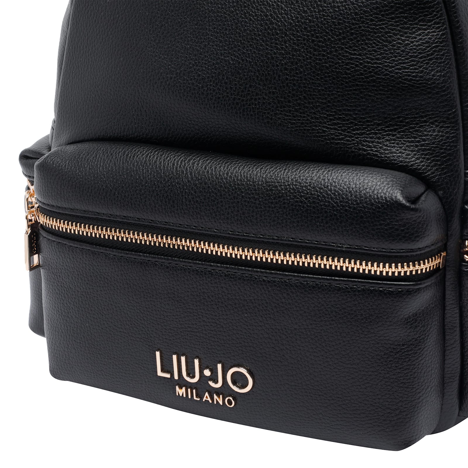 Liu •jo Zip-fastening Studded Backpack In Black