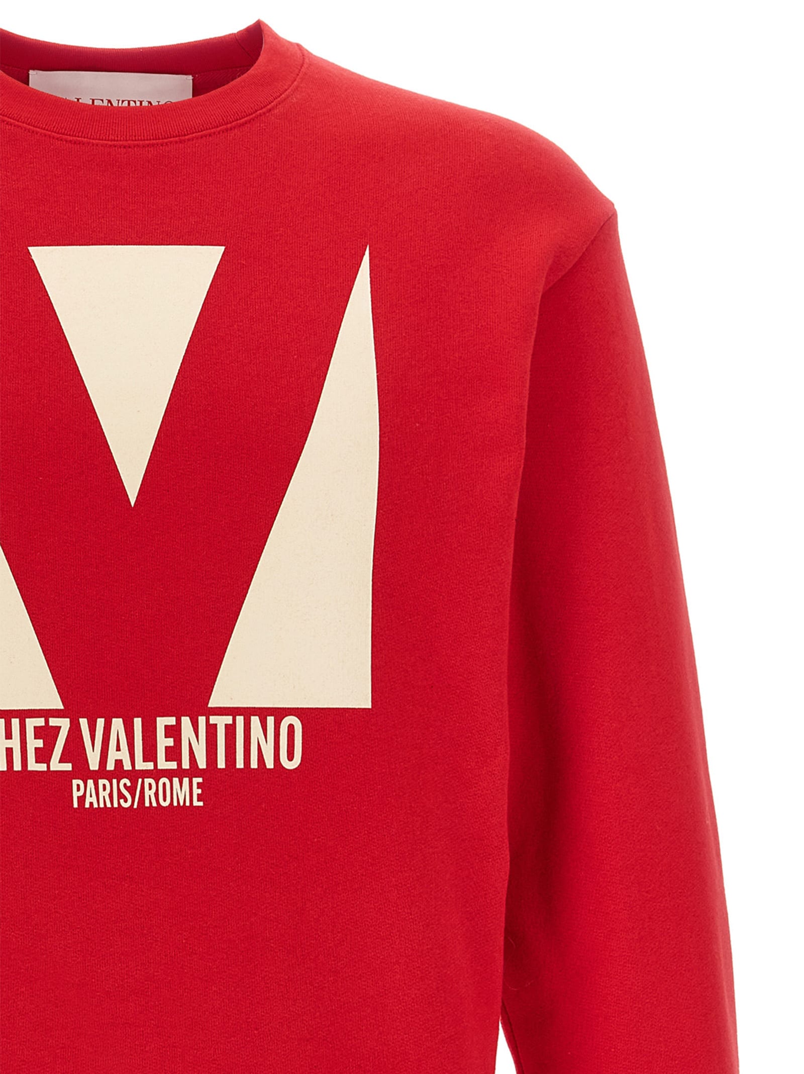 Valentino Sweatshirt Man In Red