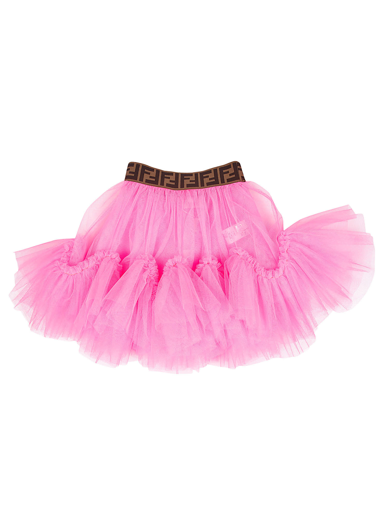 Fendi Fendi Tulle Skirt - Rosa - 11003084 | italist