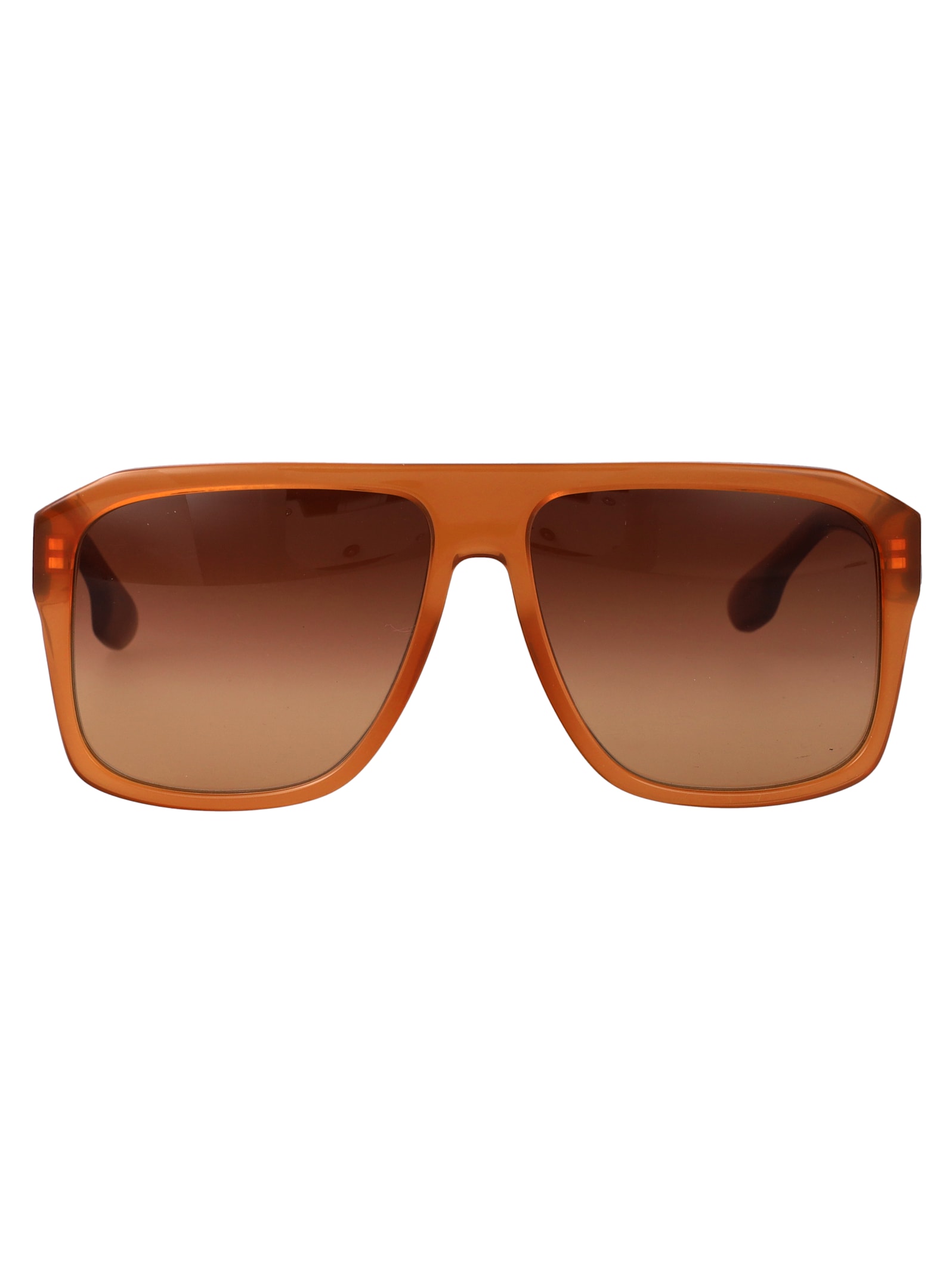 Victoria Beckham Vb671s Sunglasses In Brown