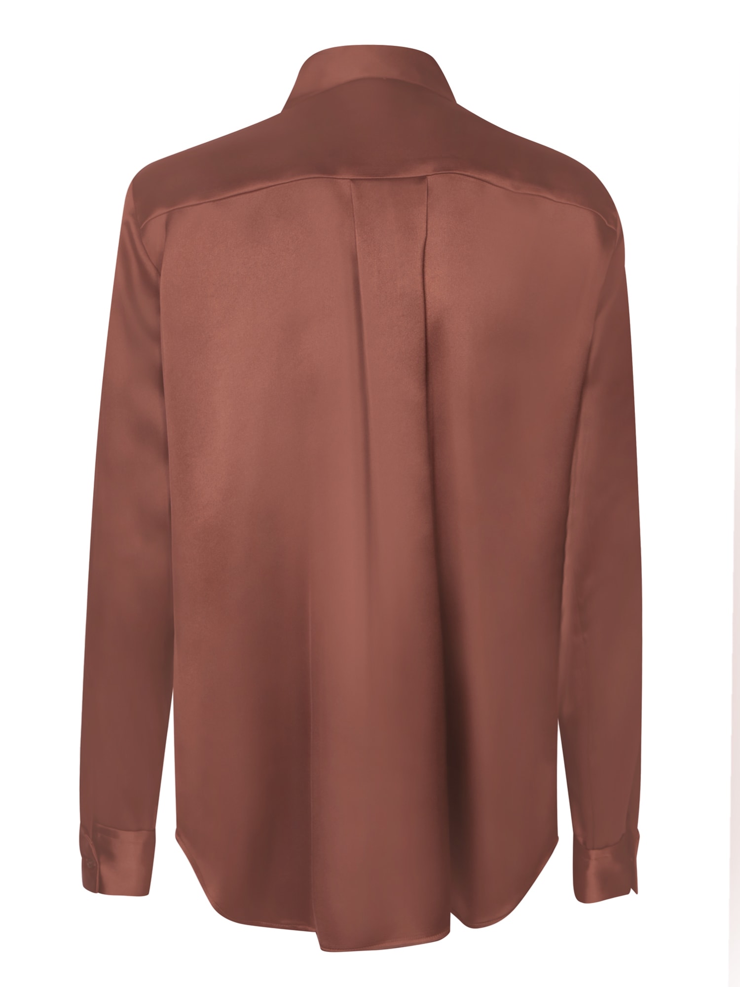 BLANCA VITA CALICANTO BROWN SHIRT 