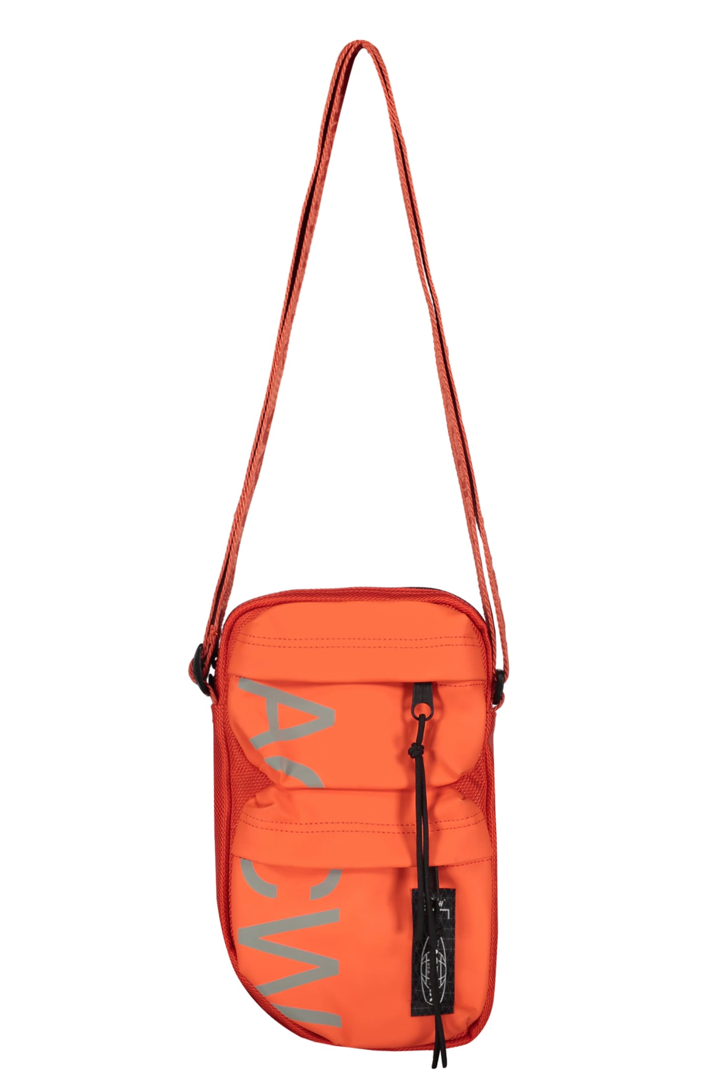 Shop A-cold-wall* Messenger Bag With Logo In Orange