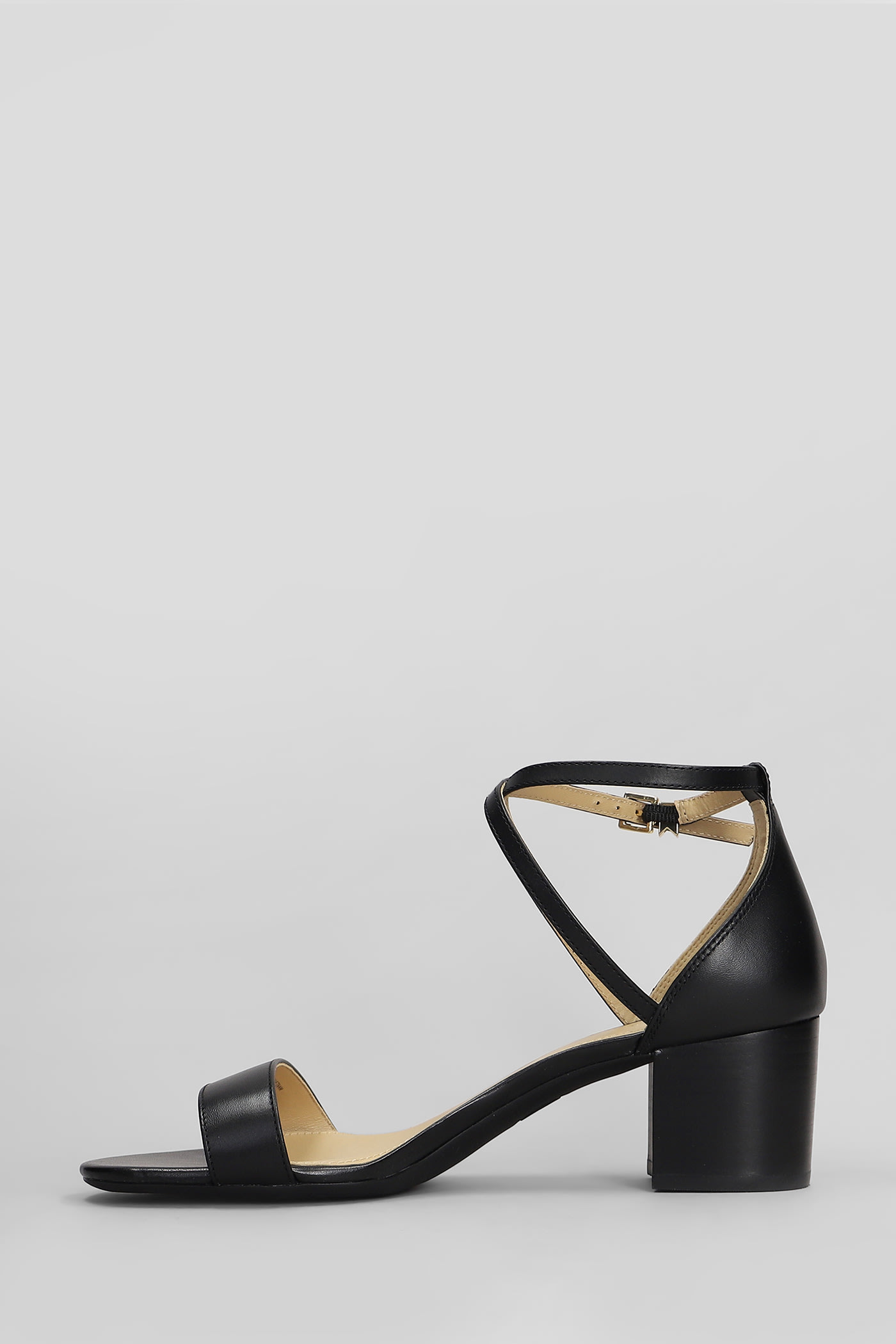Michael Kors Serena Flex Sandal Sandals In Black Leather