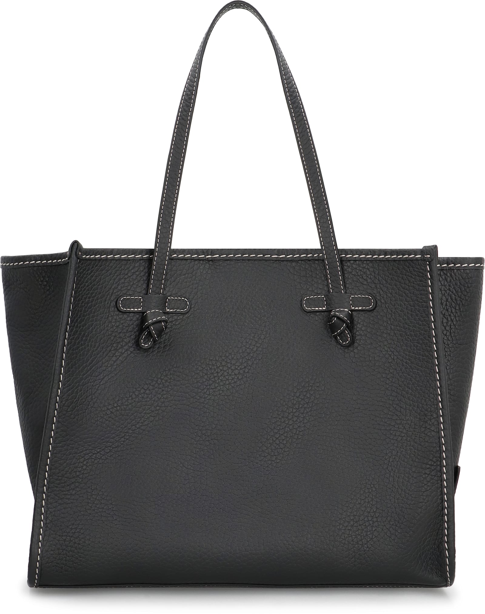 Gianni Chiarini Marcella Leather Tote In Black