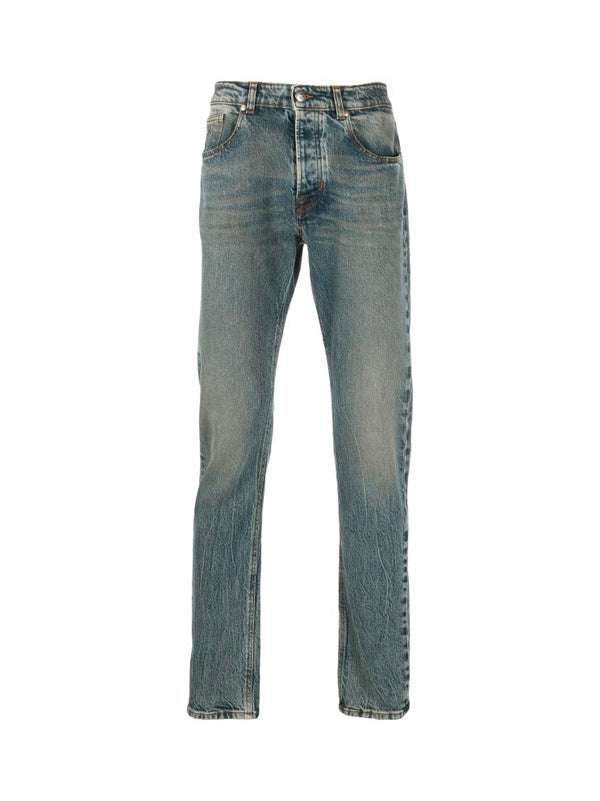 John Richmond Slim Jeans In Blu