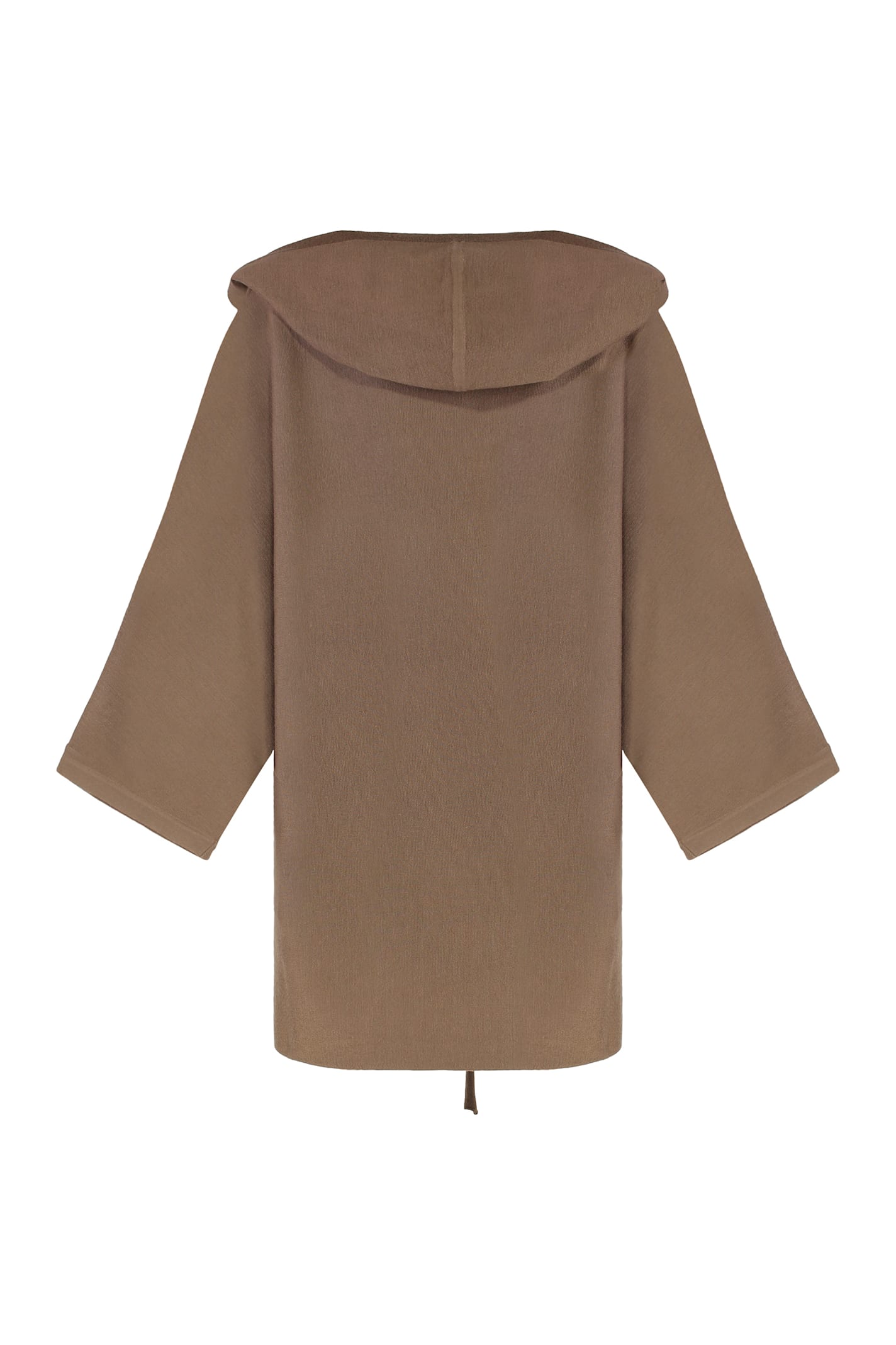 Max Mara Aster Virgin Wool Cardigan In Burgundy