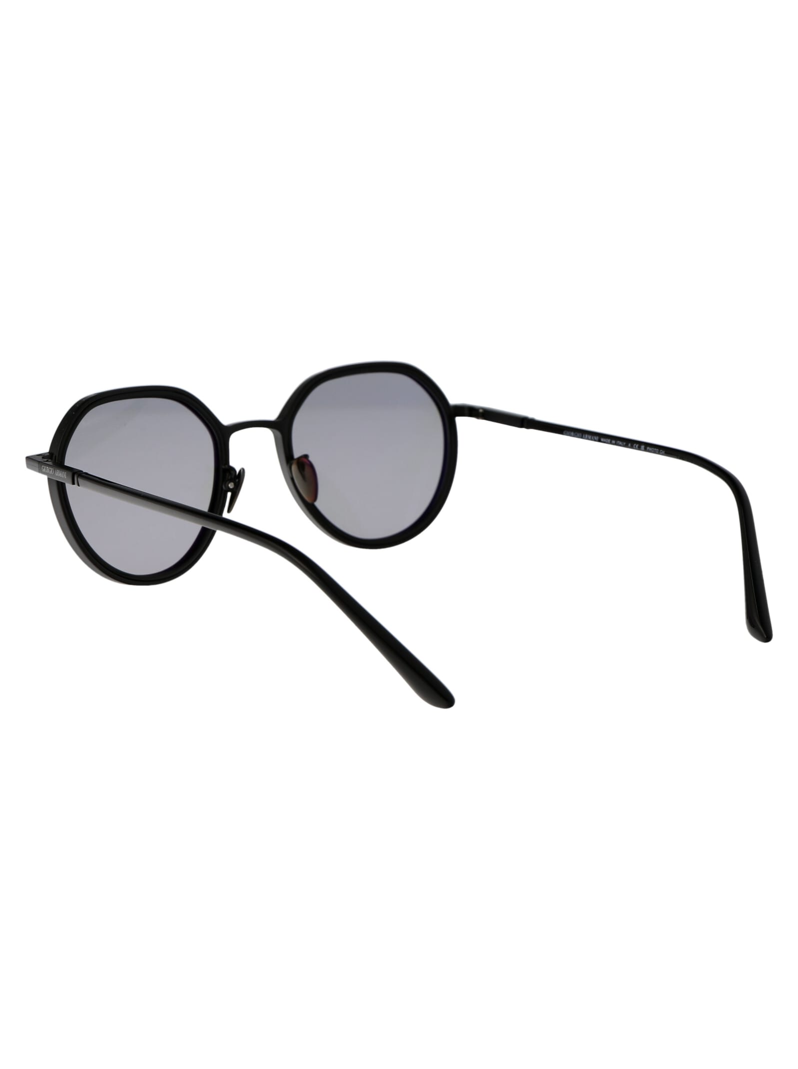Shop Giorgio Armani 0ar6144 Sunglasses In 3001m3 Matte Black
