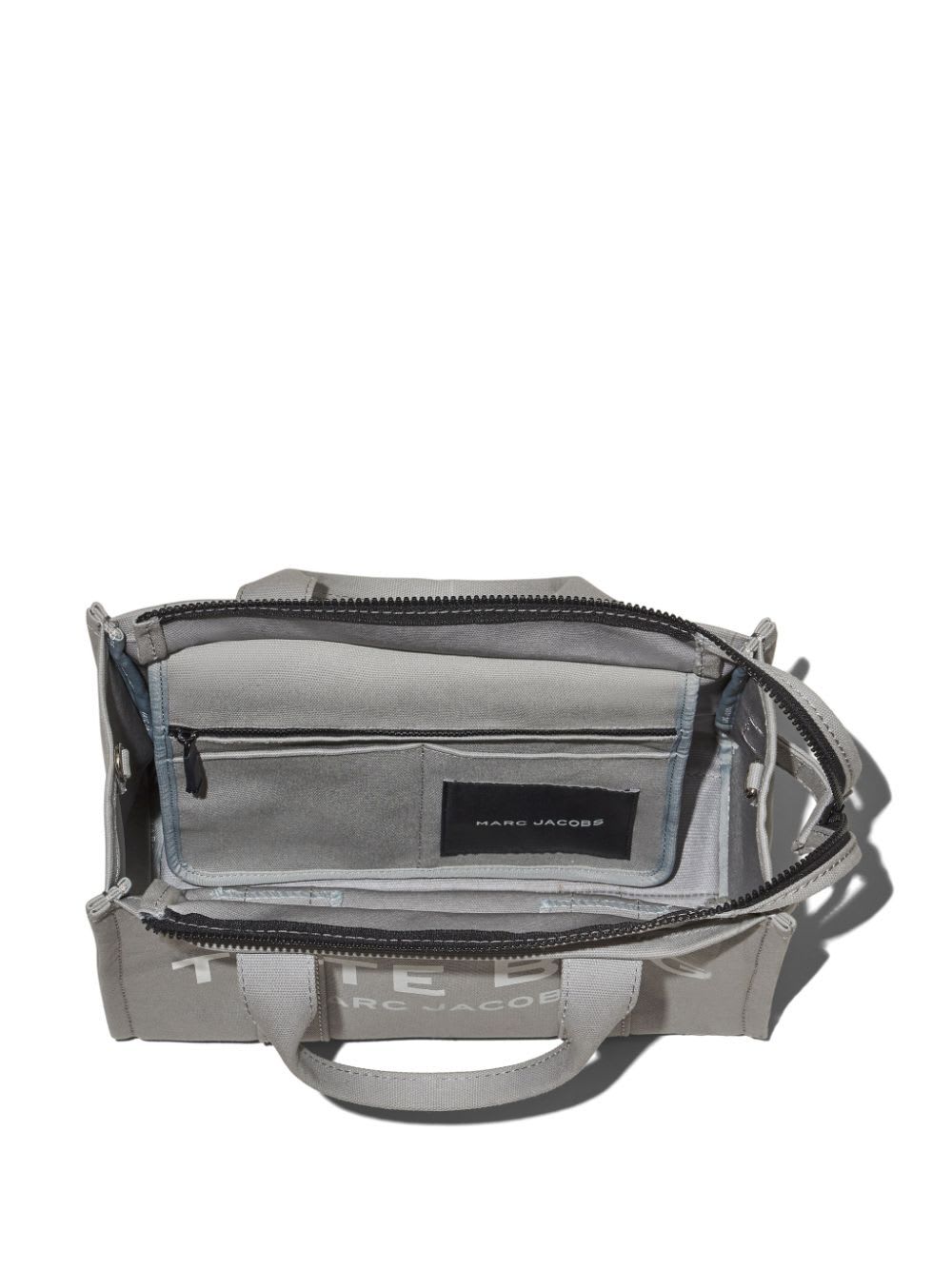 Shop Marc Jacobs The Medium Tote In Wolf Grey