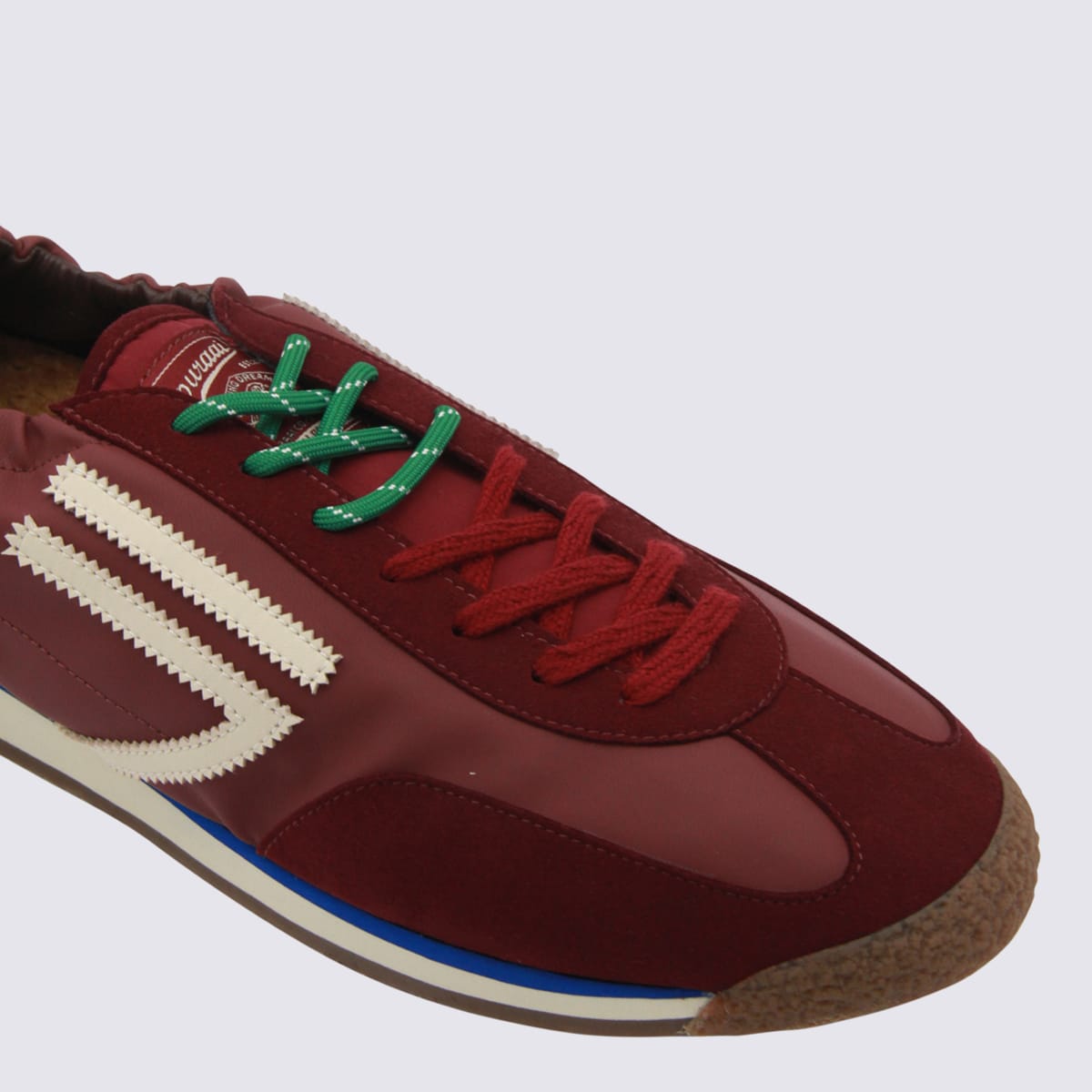 Puraai 6.02 Panther Pomegrade Sneaker In Burgundy