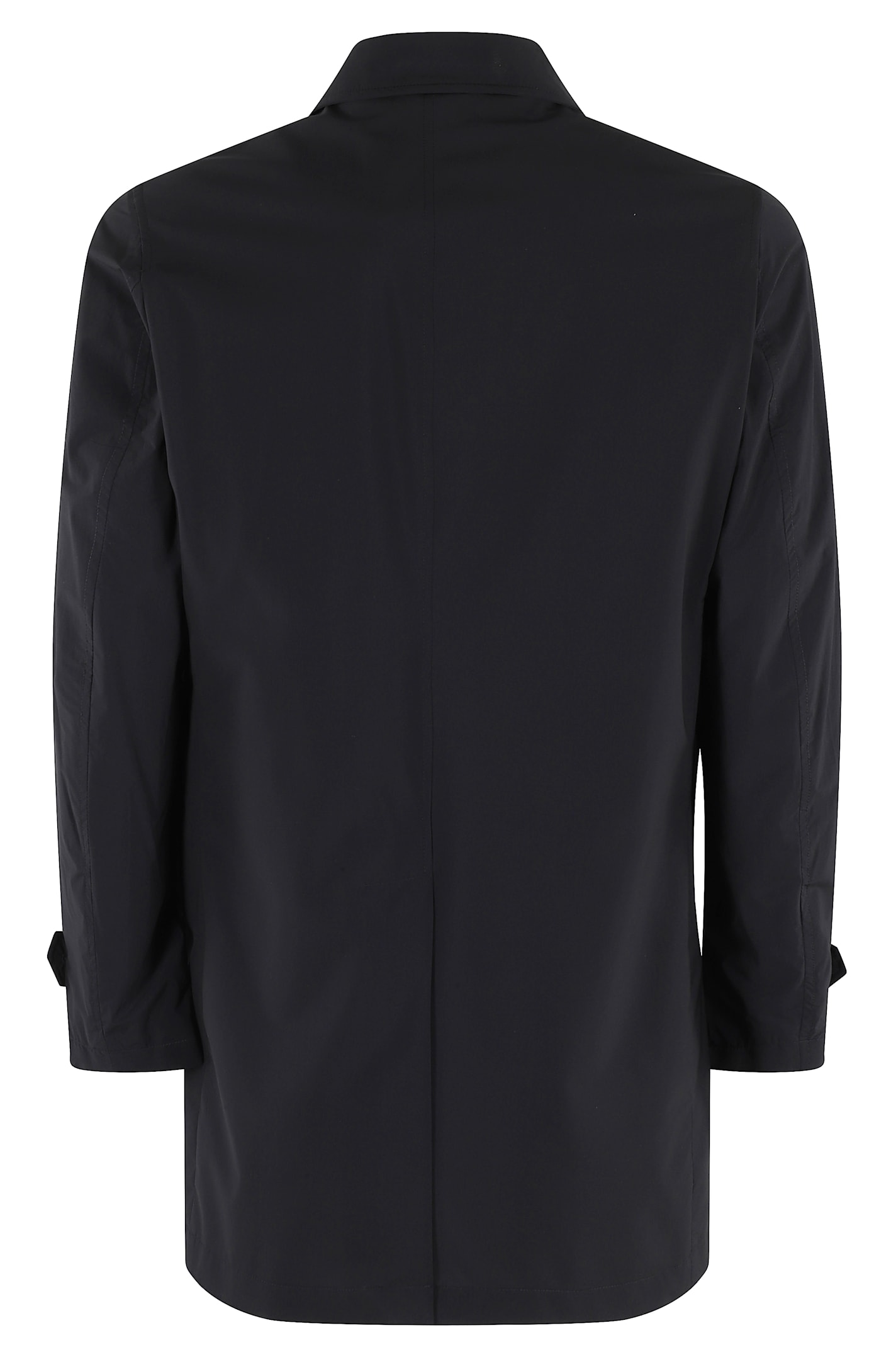 Moorer 'vittor-k' Jacket Cuff Buttons Front Pockets In Navy