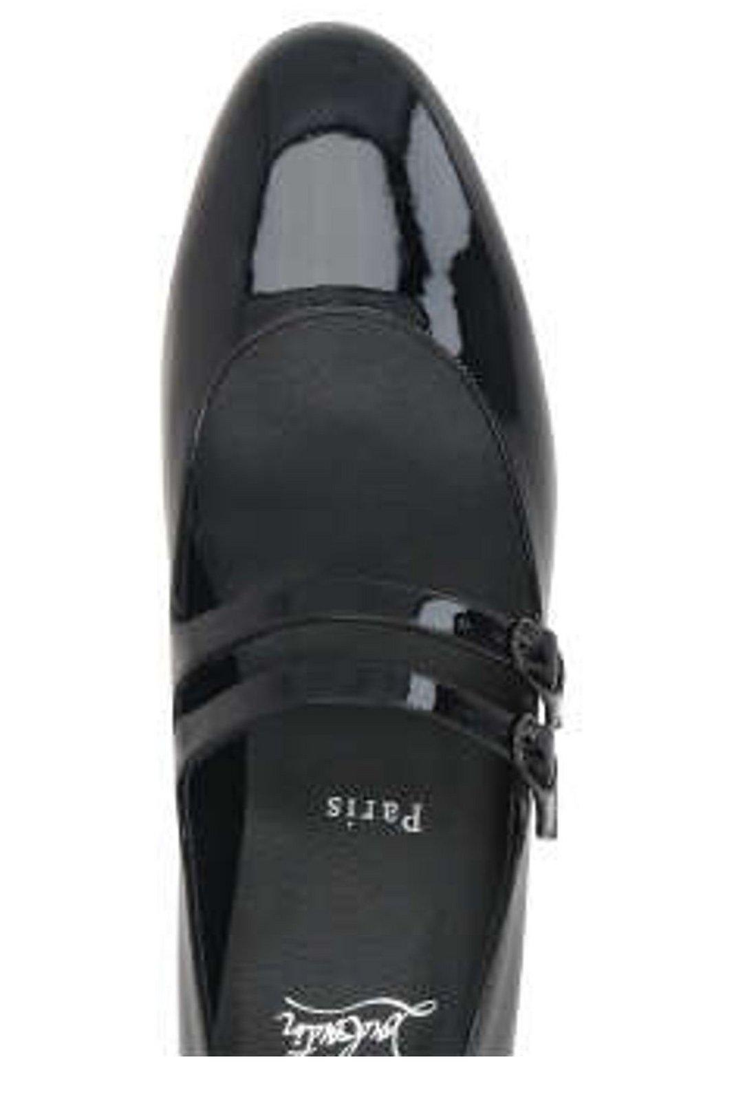 Christian Louboutin 20mm Sweet Jane Patent Leather Heels In Black
