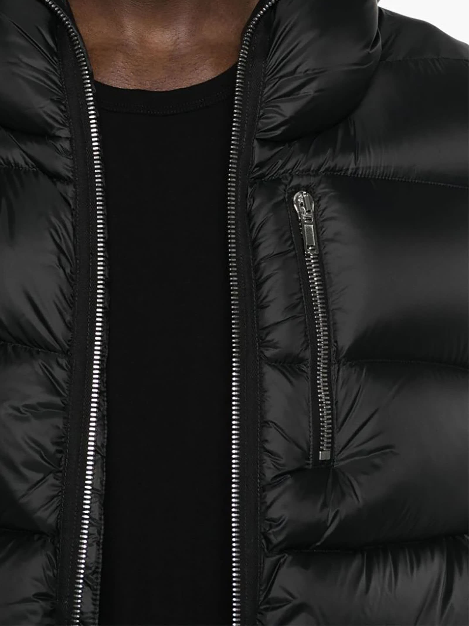 Shop Rick Owens Jackets Black