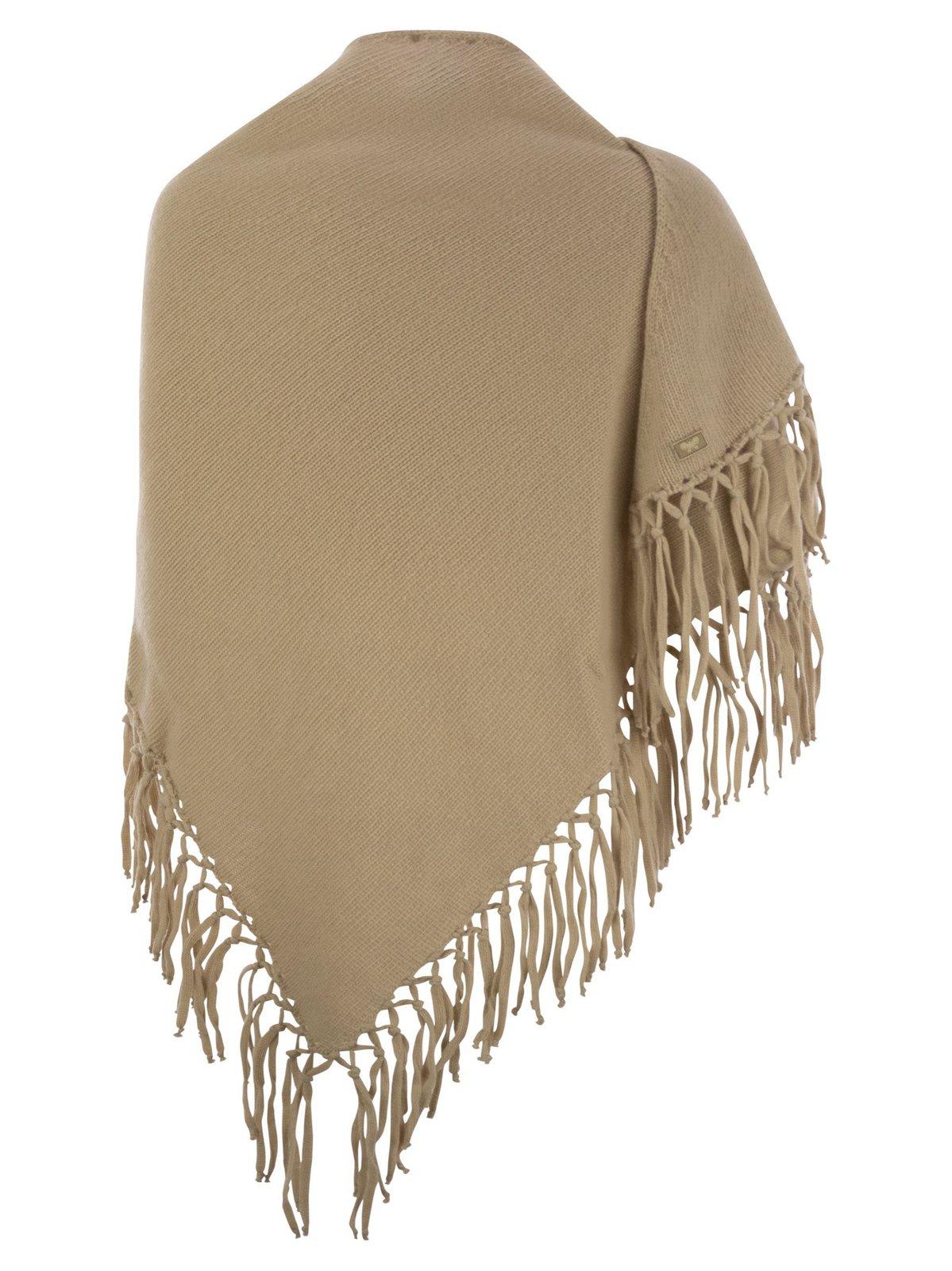 Shop Weekend Max Mara Tornado Fringed Edge Shawl