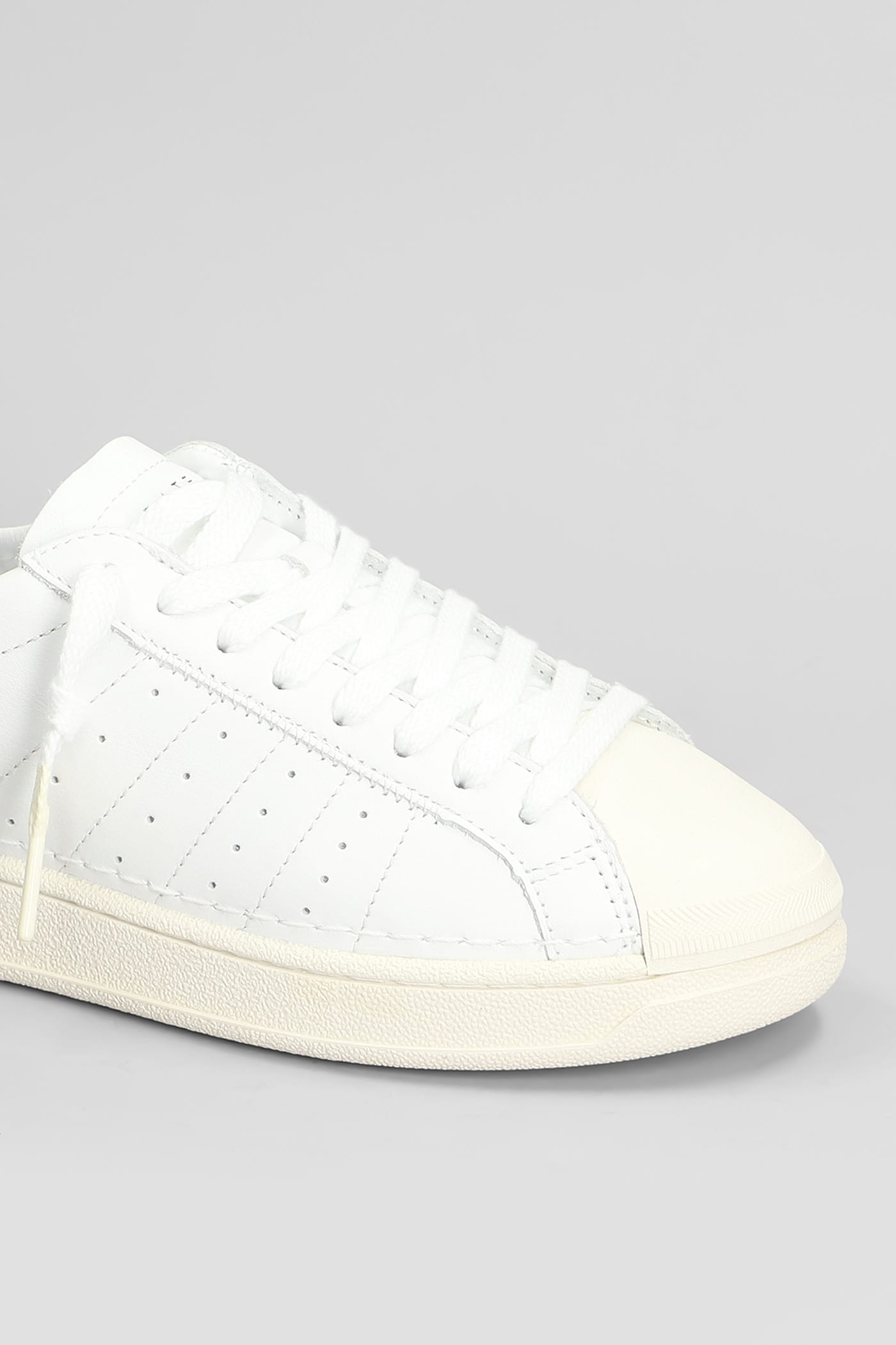 Shop Date Base Sneakers In White Leather