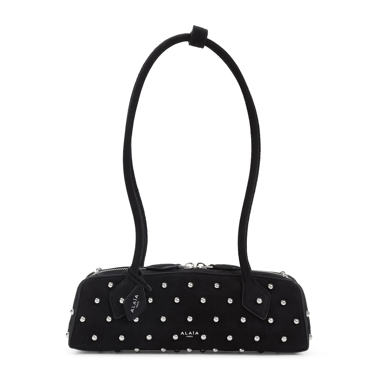 Alaïa Le Teckel Small Shoulder Bag Women In Black
