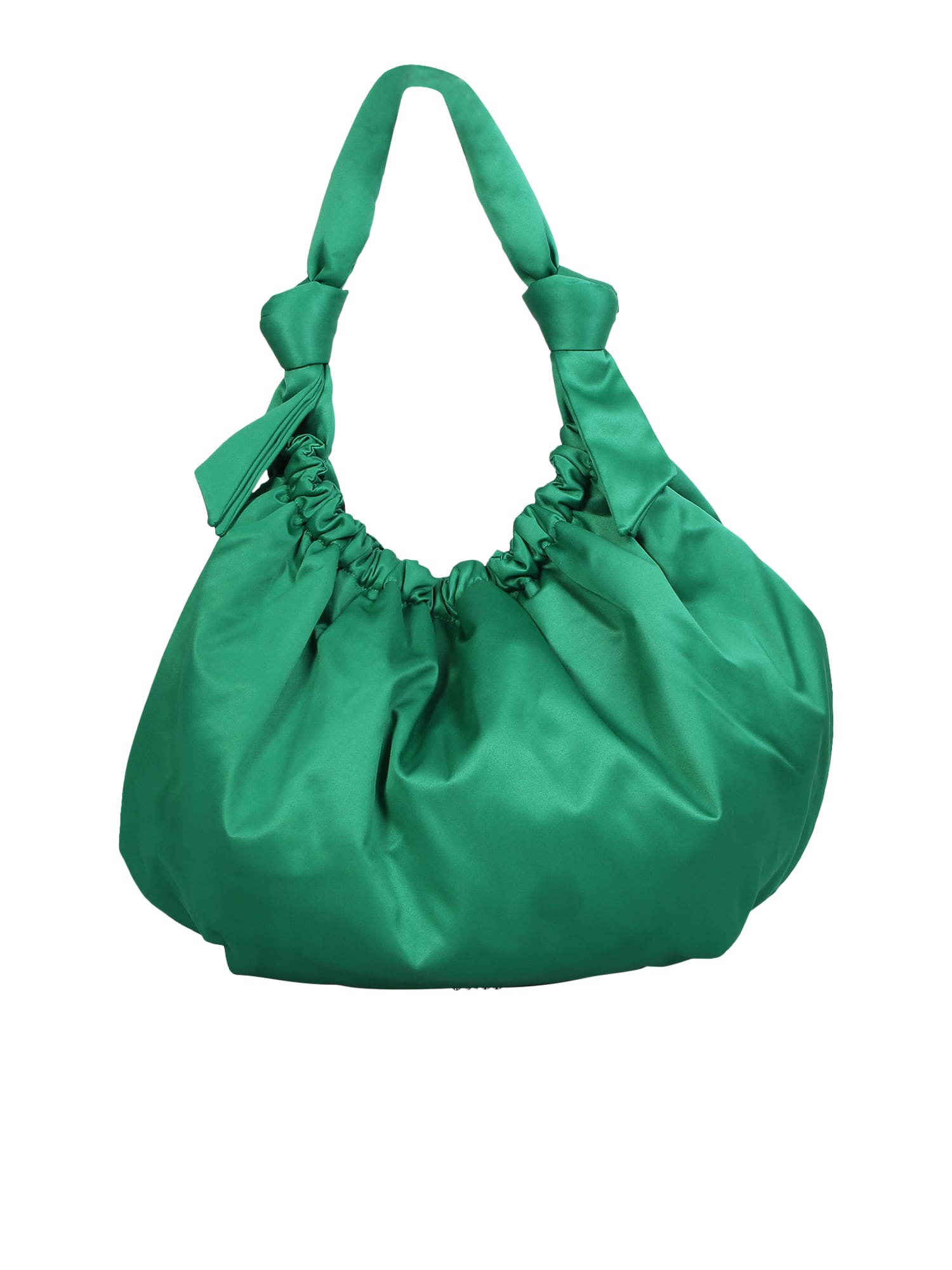 Shop Ganni Occasion Shoulder Bag In Green