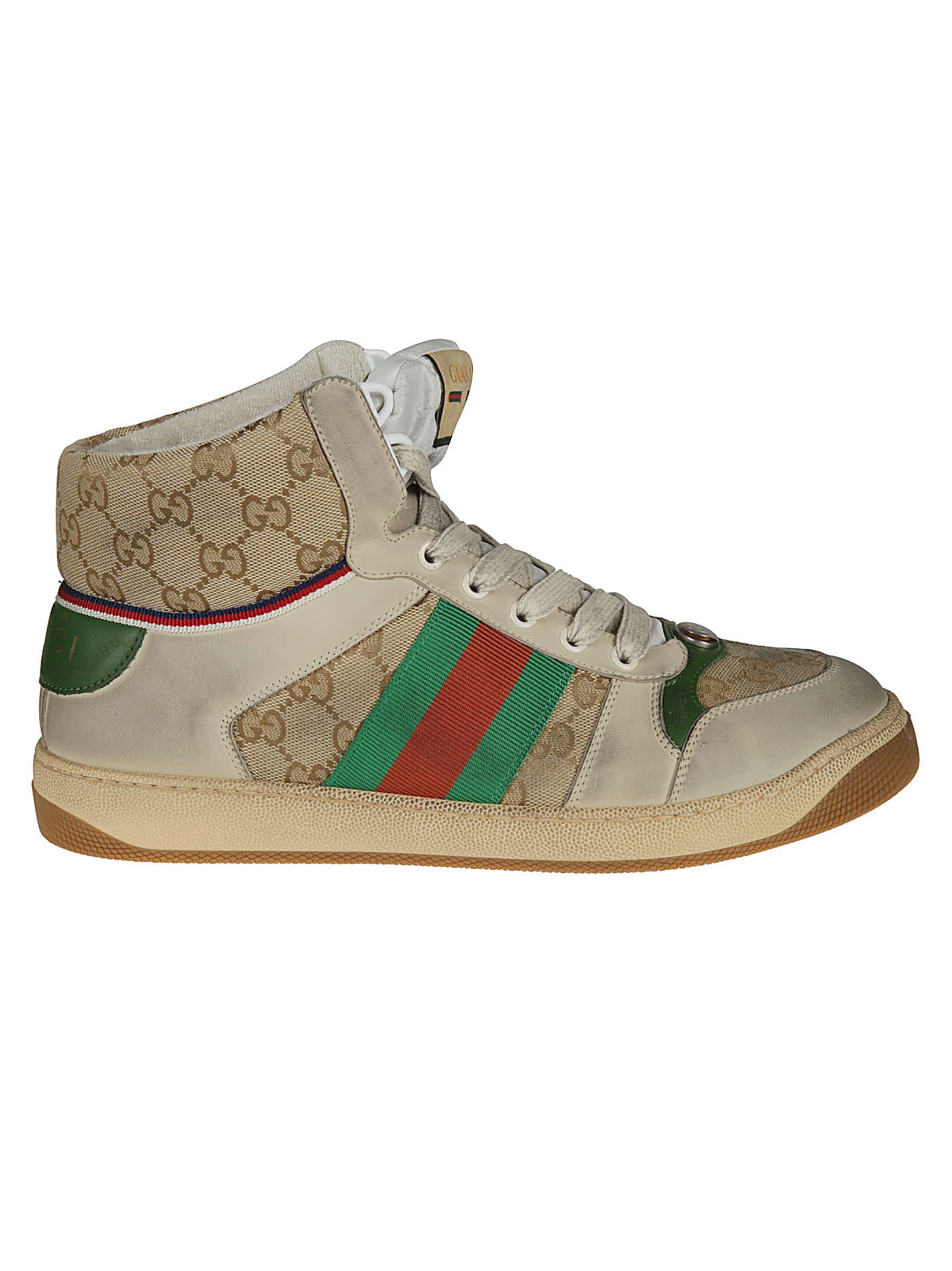Gucci Gucci Original Gg Hi-top Sneakers - white - 11028636 | italist
