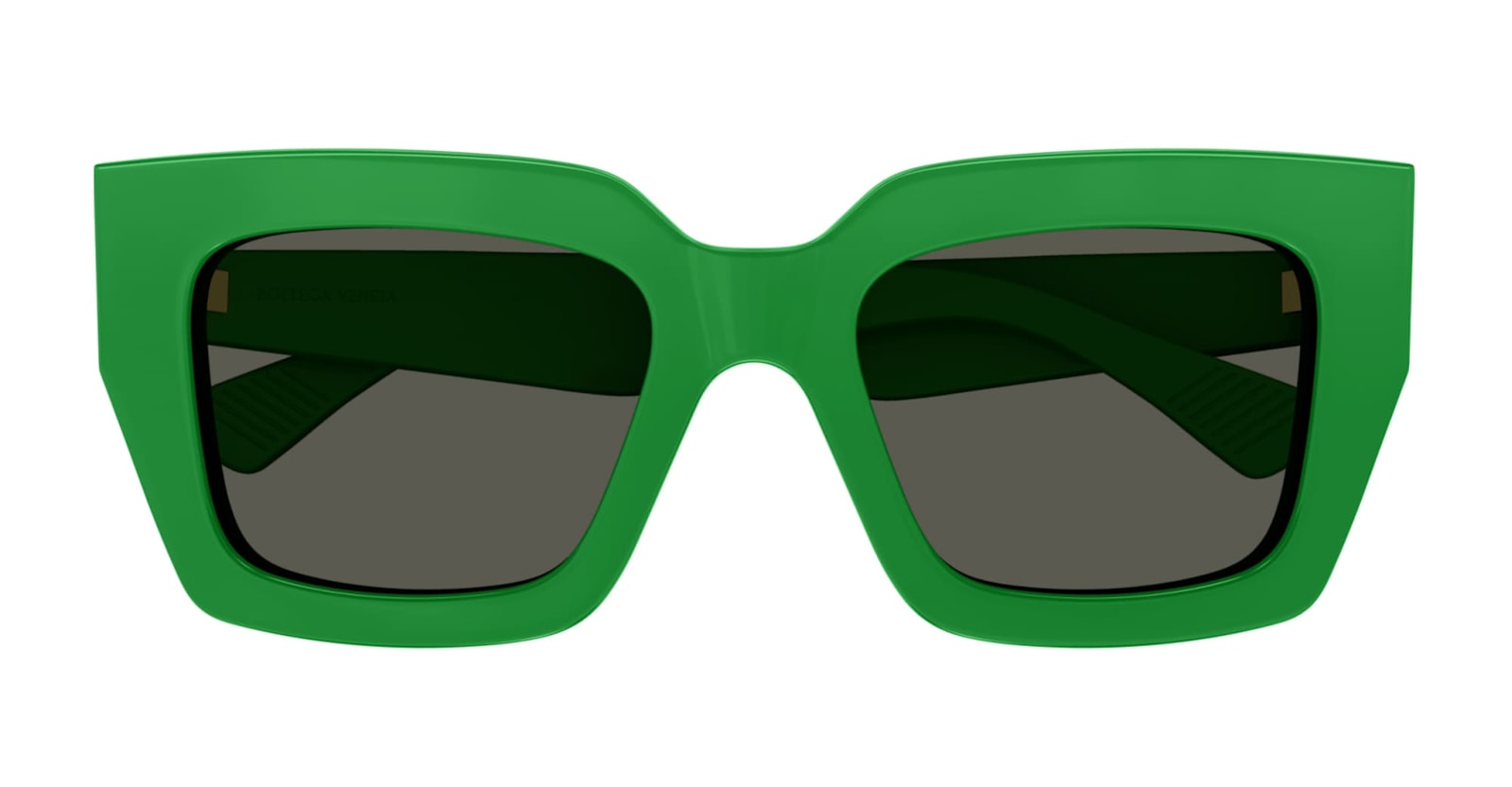 Shop Bottega Veneta Bv1212s - Green Sunglasses