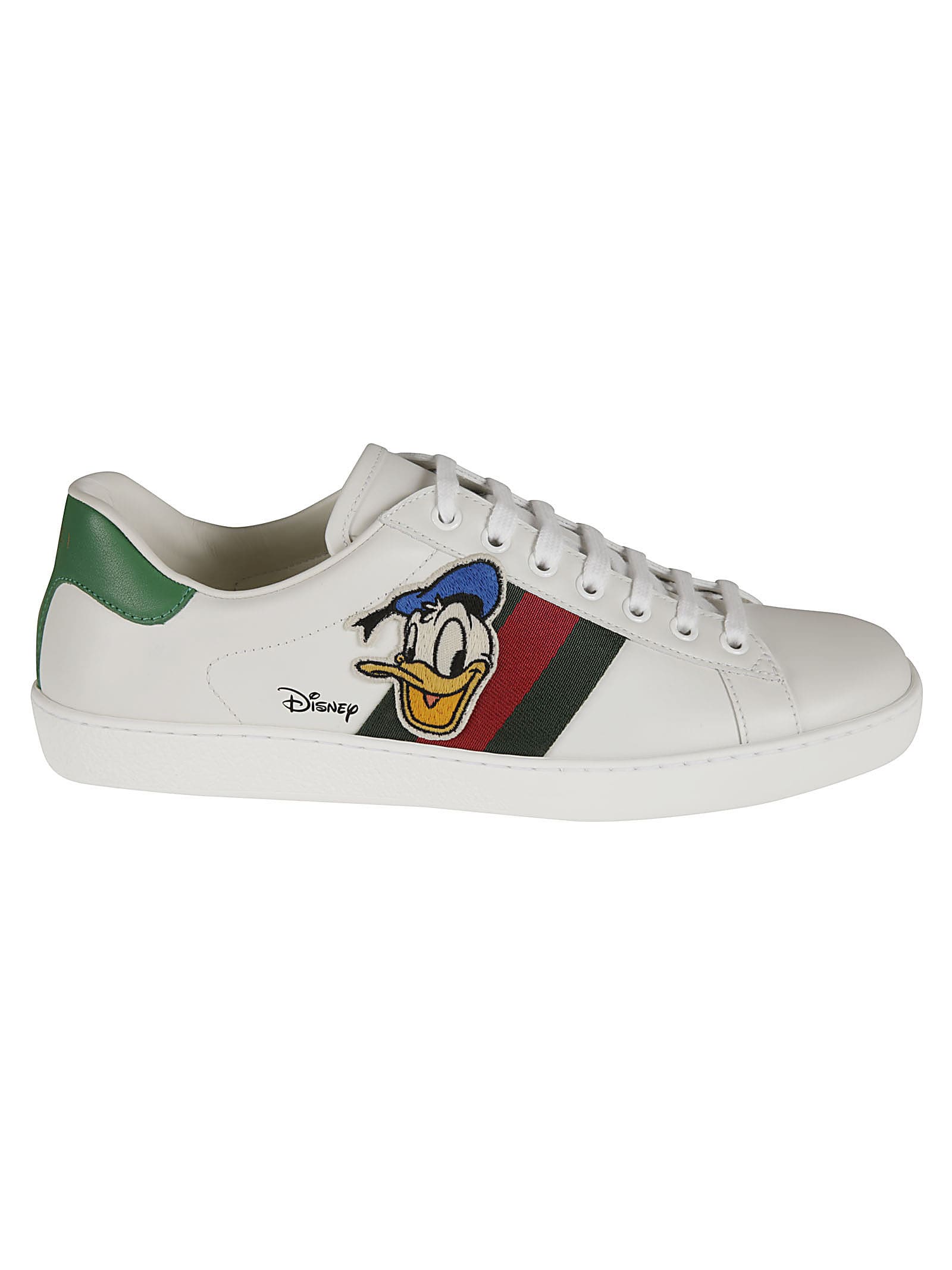 GUCCI DONALD DUCK PATCHED SNEAKERS,11919064