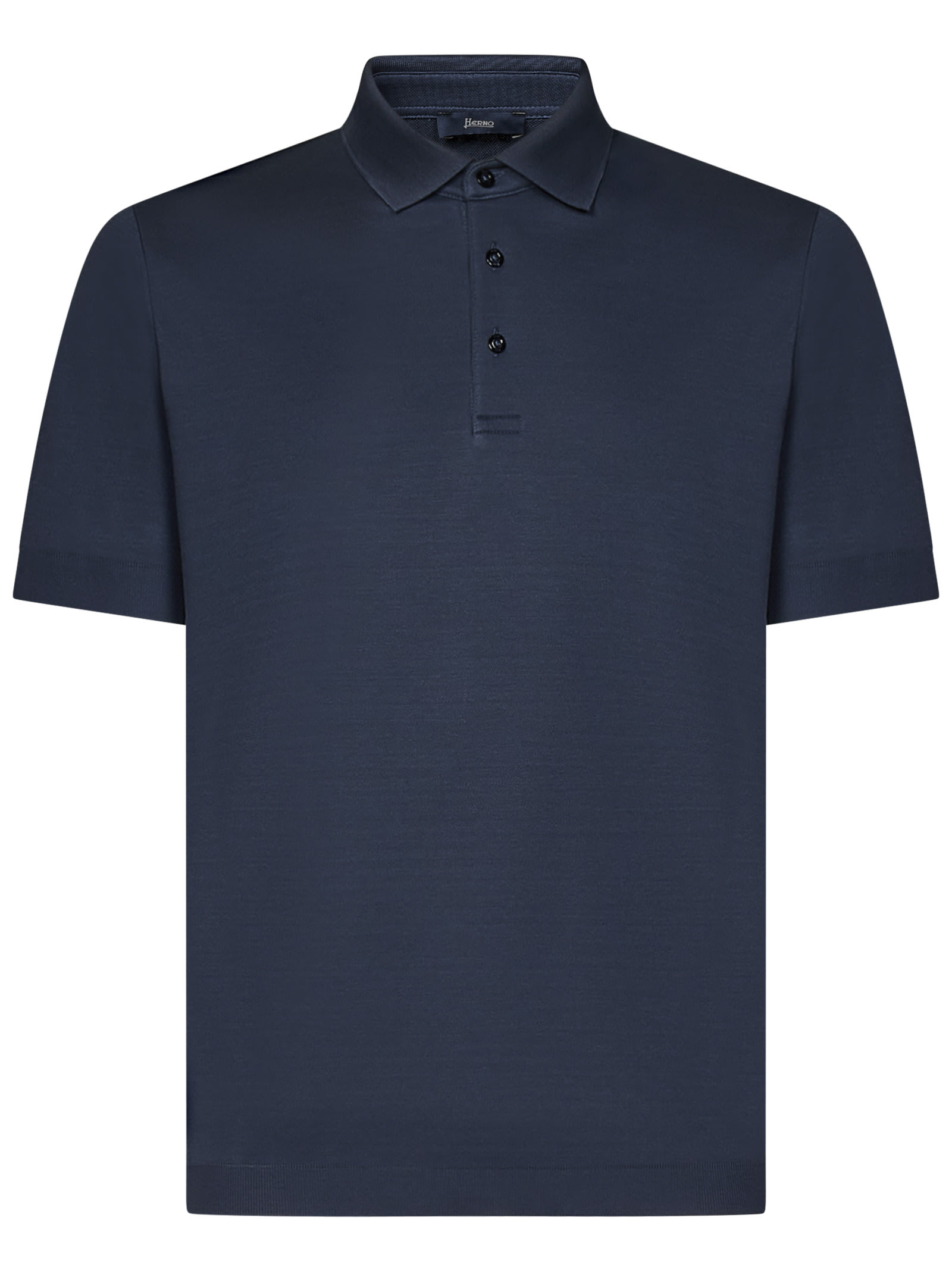 Herno Polo Shirt In Black