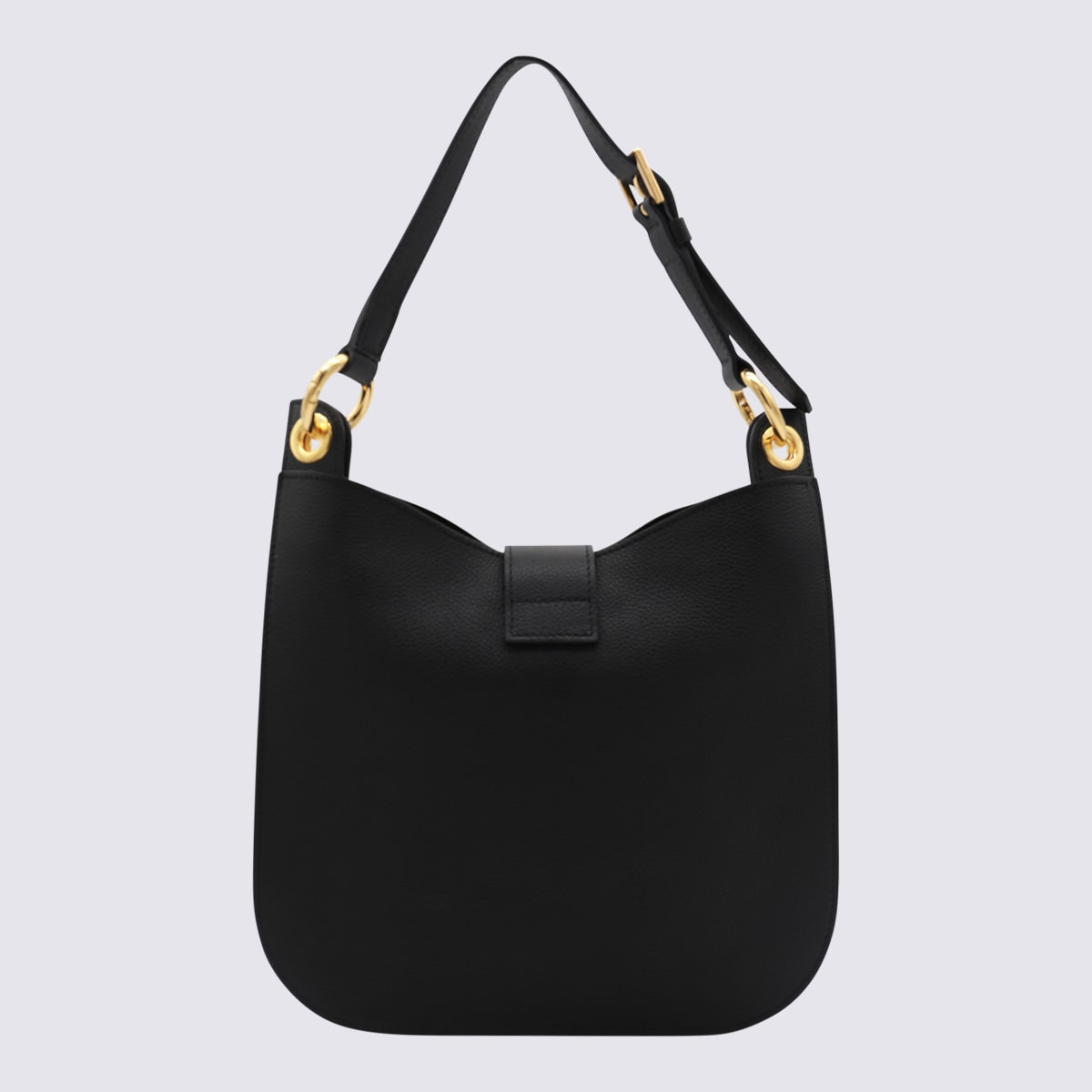 Shop Tom Ford Black Leather Shoulder Bag