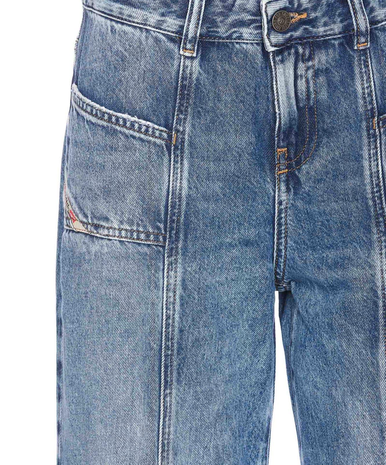 Shop Diesel D Akii Bootcut Jeans In C