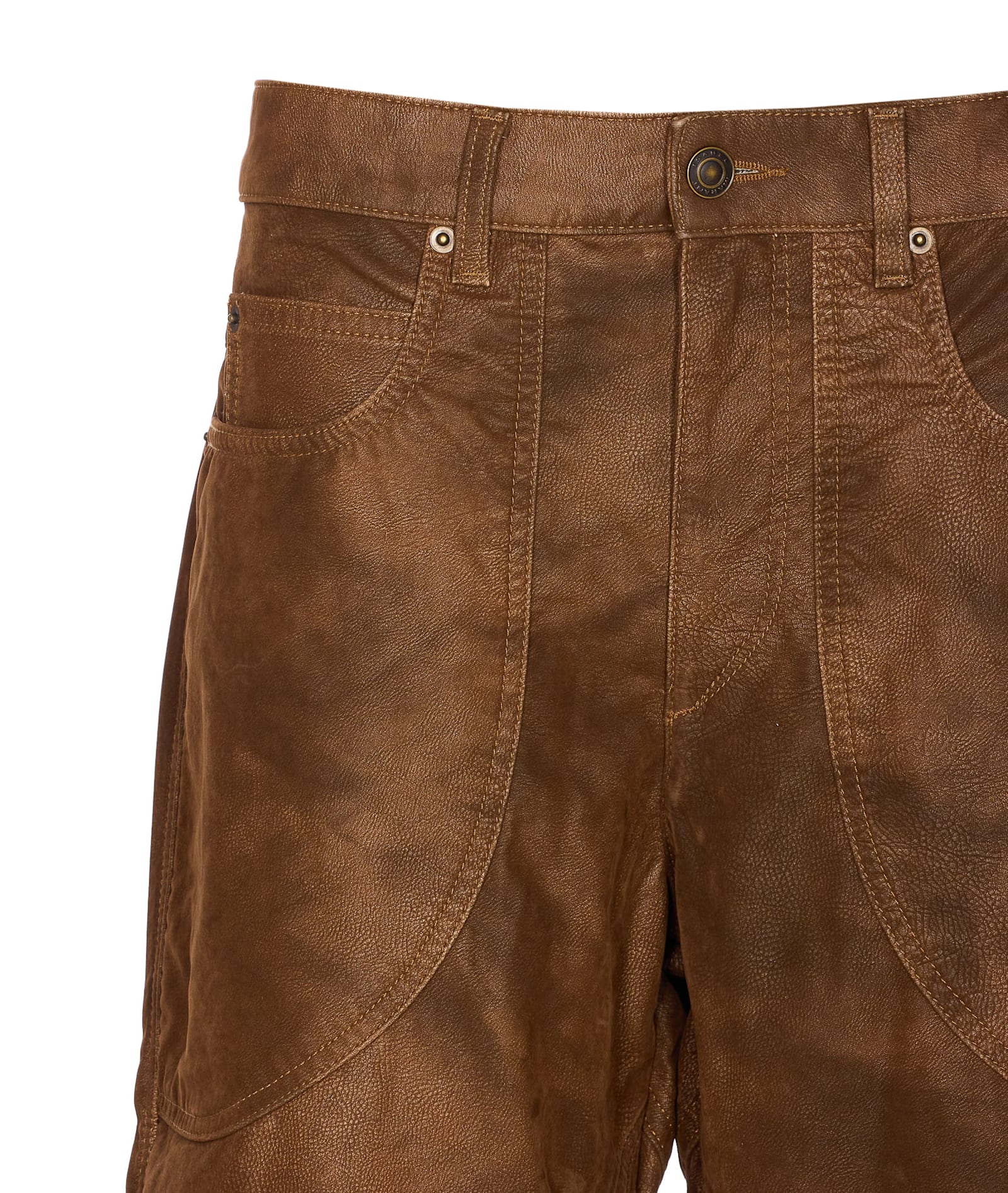 Isabel Marant Étoile Kelvina Pants In Brown