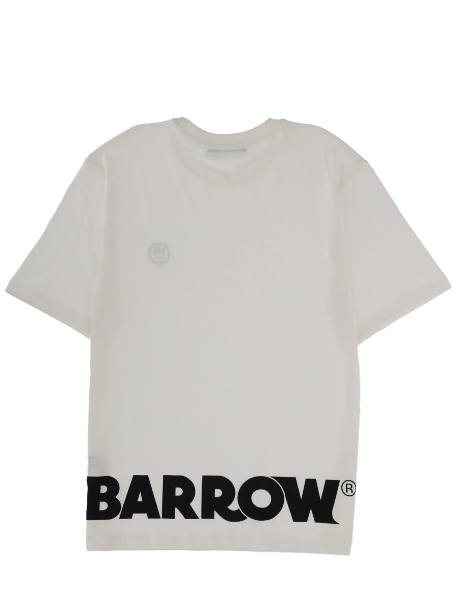 Barrow Iconic T-shirt In Gray