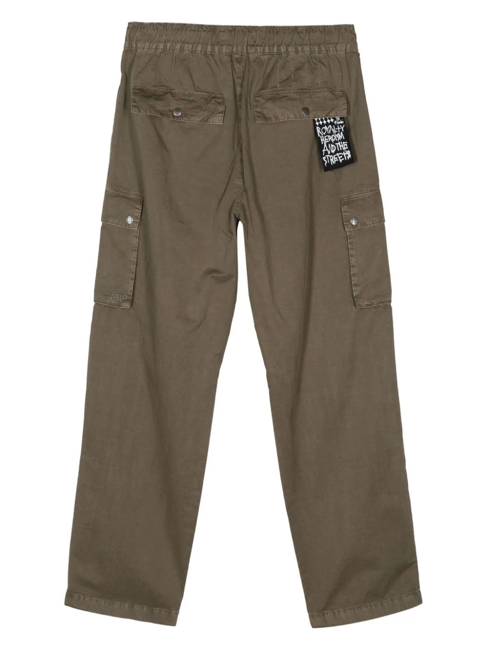 Shop Ksubi Trousers Green